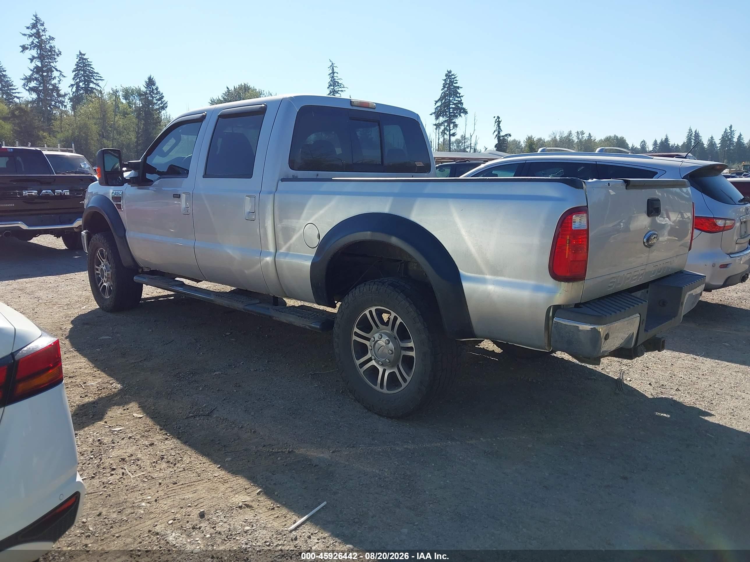 2010 Ford Super Duty F-250 Srw Cabelas/harley-davidson/king Ranch/lariat/xl/xlt Silver vin: 1FTSW2BR9AEA51967