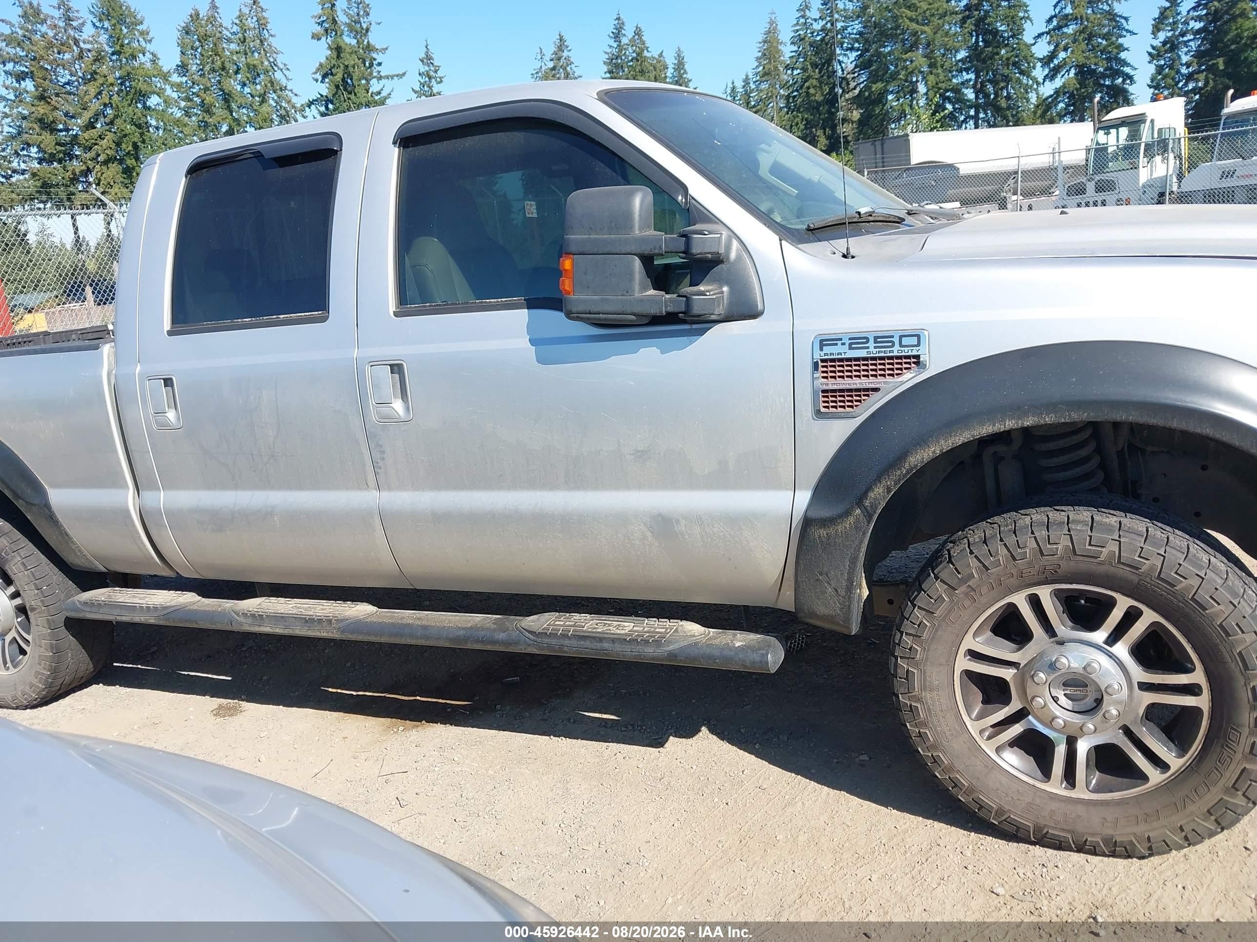 2010 Ford Super Duty F-250 Srw Cabelas/harley-davidson/king Ranch/lariat/xl/xlt Silver vin: 1FTSW2BR9AEA51967