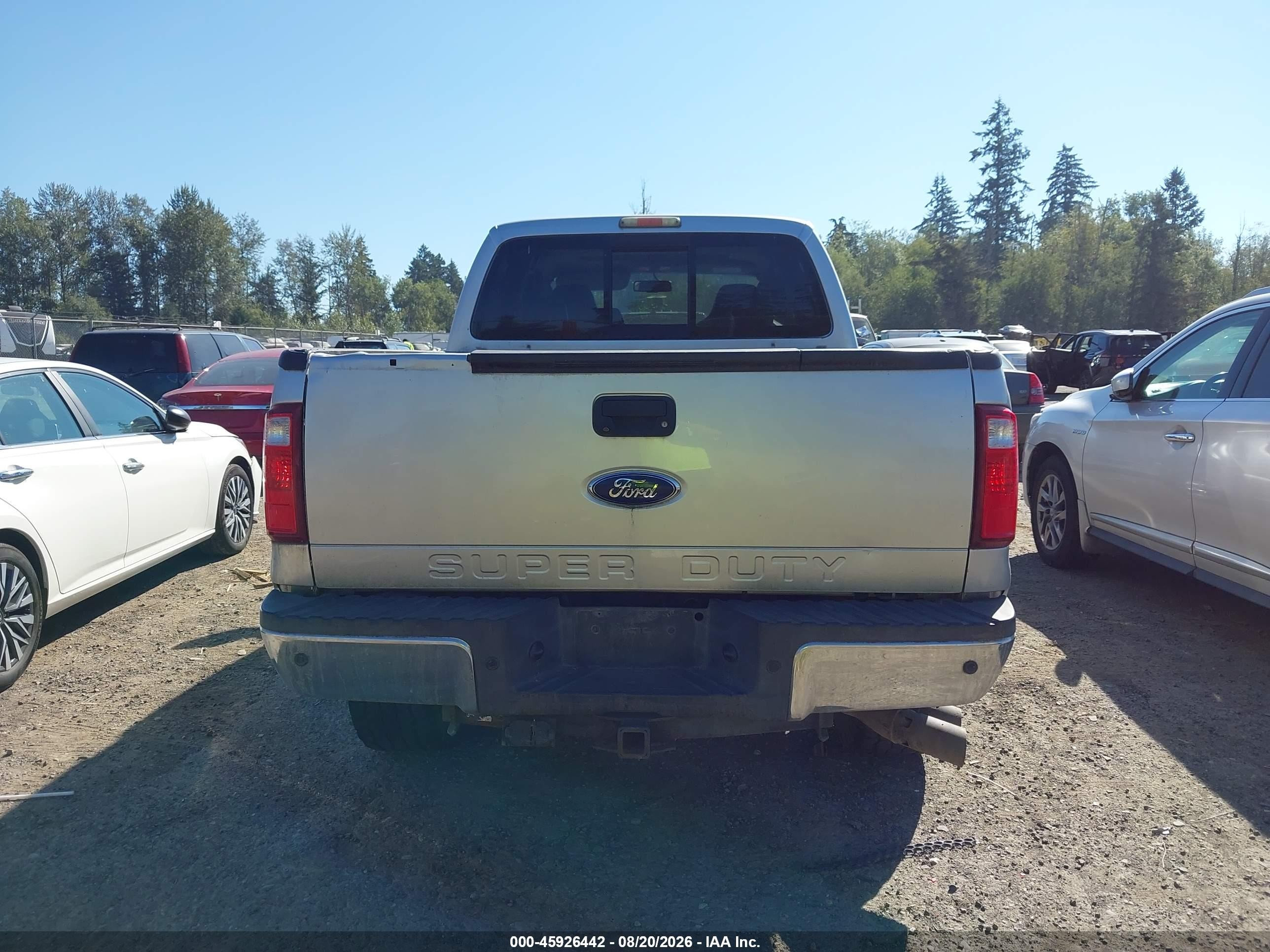 2010 Ford Super Duty F-250 Srw Cabelas/harley-davidson/king Ranch/lariat/xl/xlt Silver vin: 1FTSW2BR9AEA51967