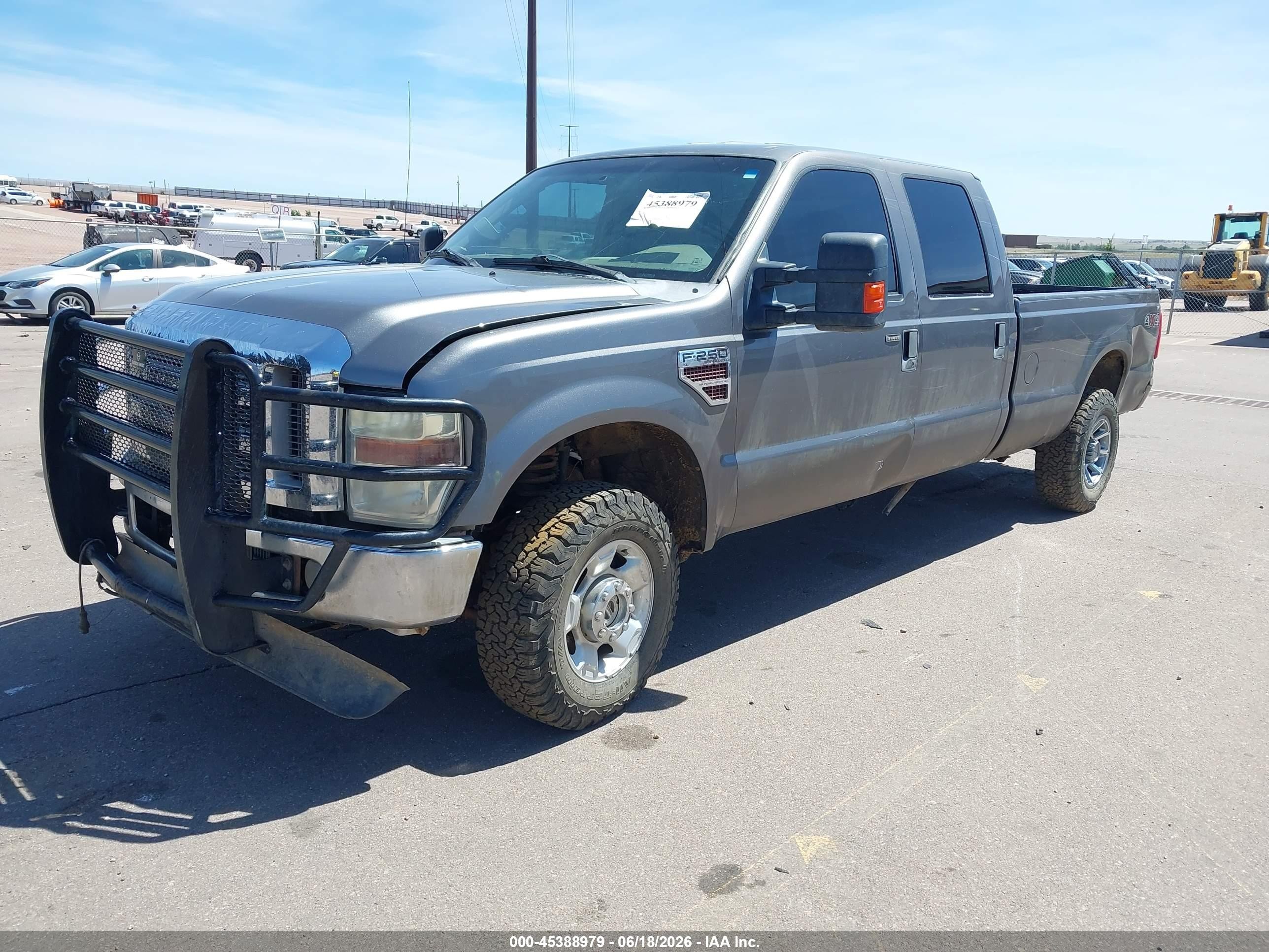 2010 Ford Super Duty F-250 Srw Xlt Gray vin: 1FTSW2BR9AEB28398