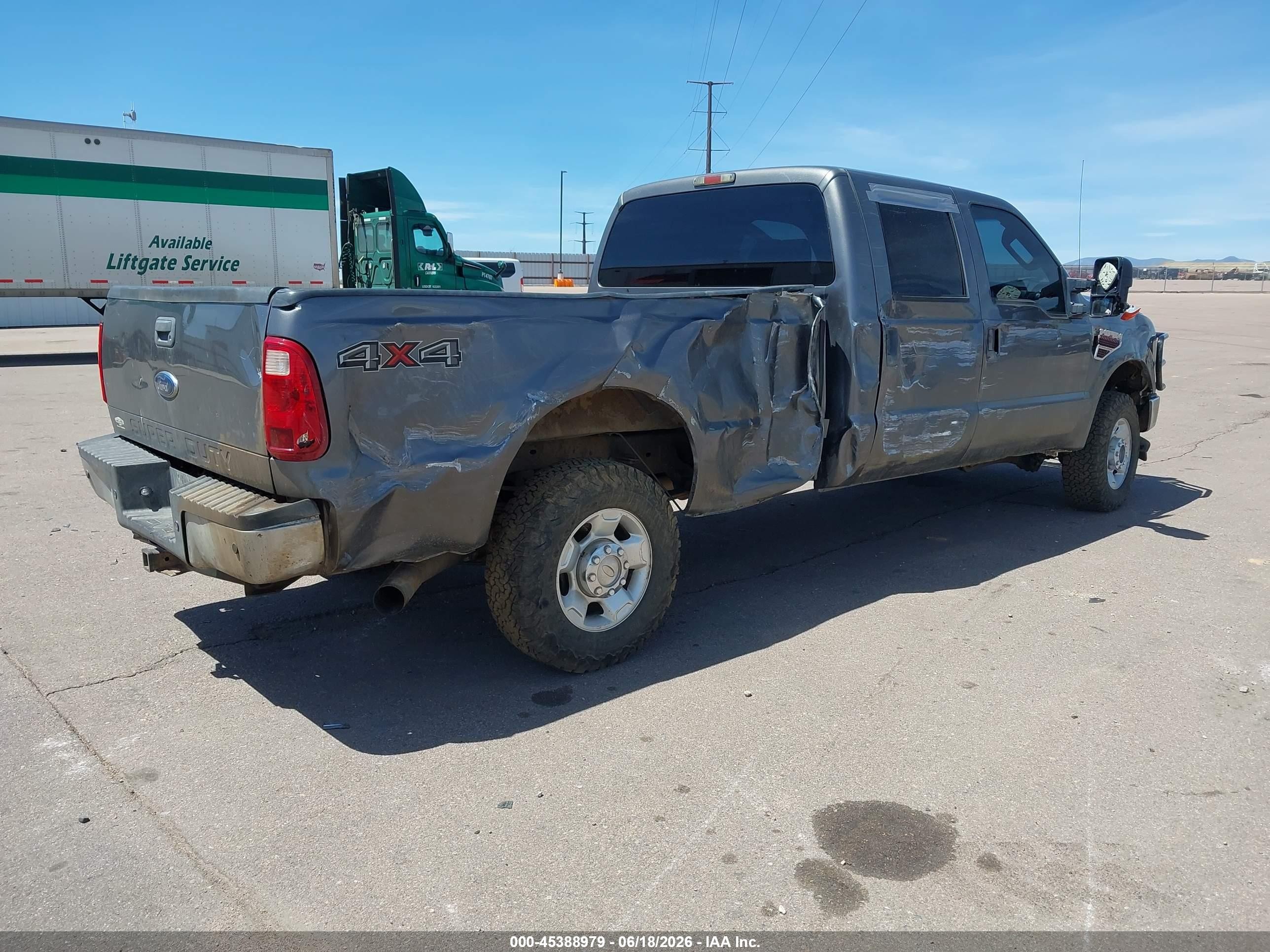 2010 Ford Super Duty F-250 Srw Xlt Gray vin: 1FTSW2BR9AEB28398