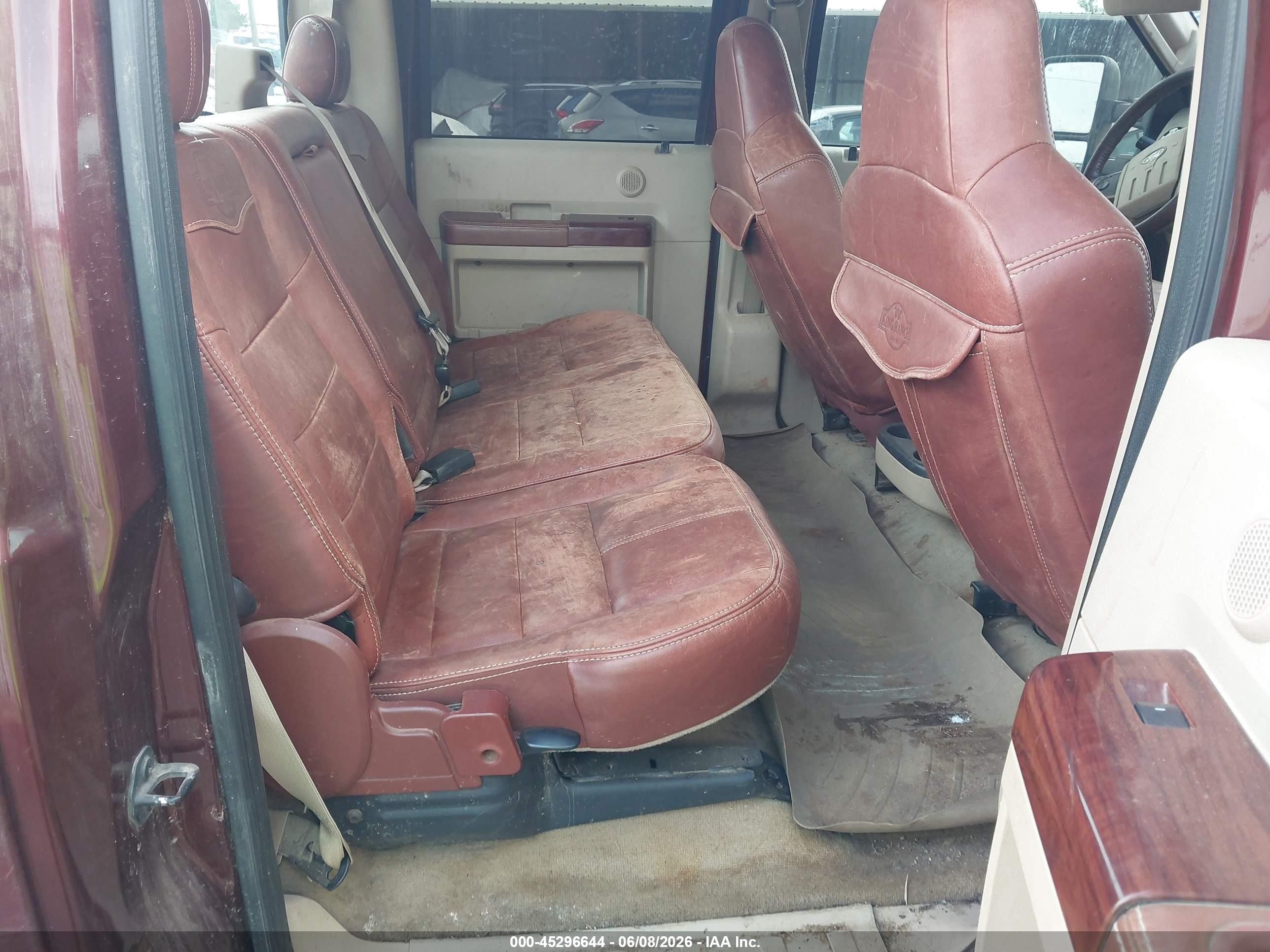2010 Ford F-250 Cabela's/harley-davidson/king Ranch/lariat/xl/xlt Maroon vin: 1FTSW2BR9AEB31852