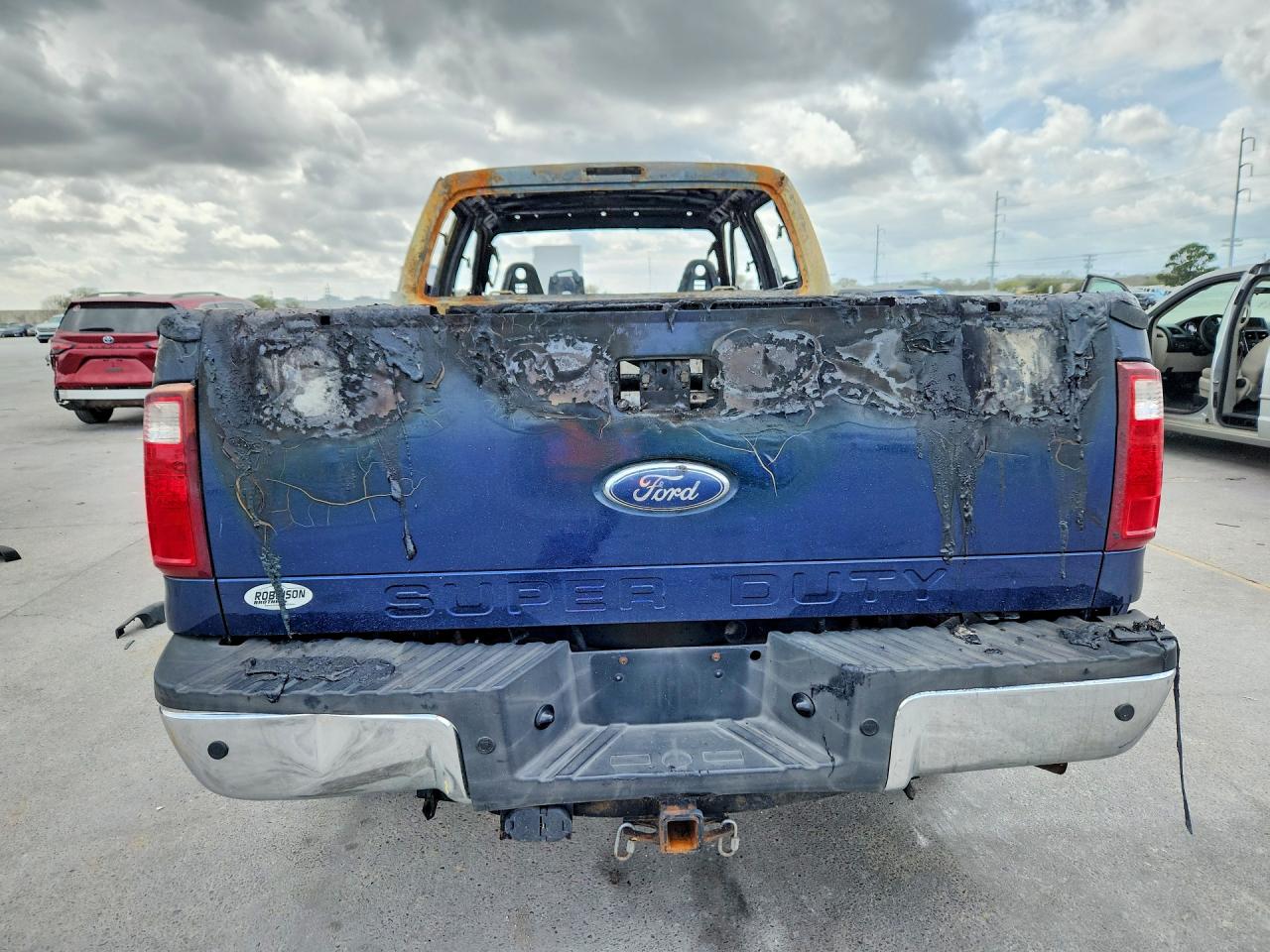 2010 Ford F250 Super Duty Blue vin: 1FTSW2BRXAEA67370