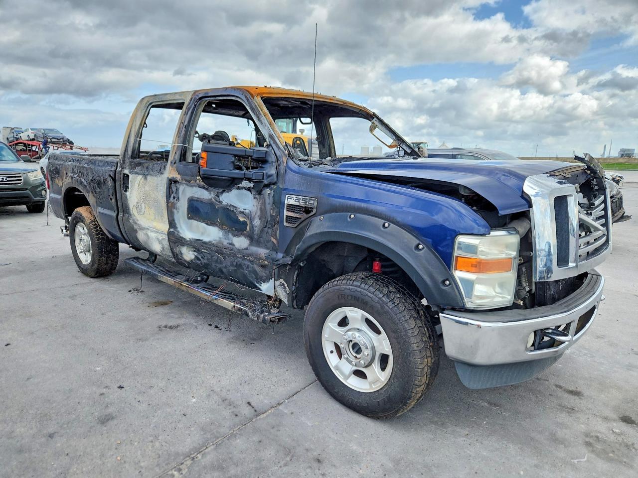 2010 Ford F250 Super Duty Blue vin: 1FTSW2BRXAEA67370