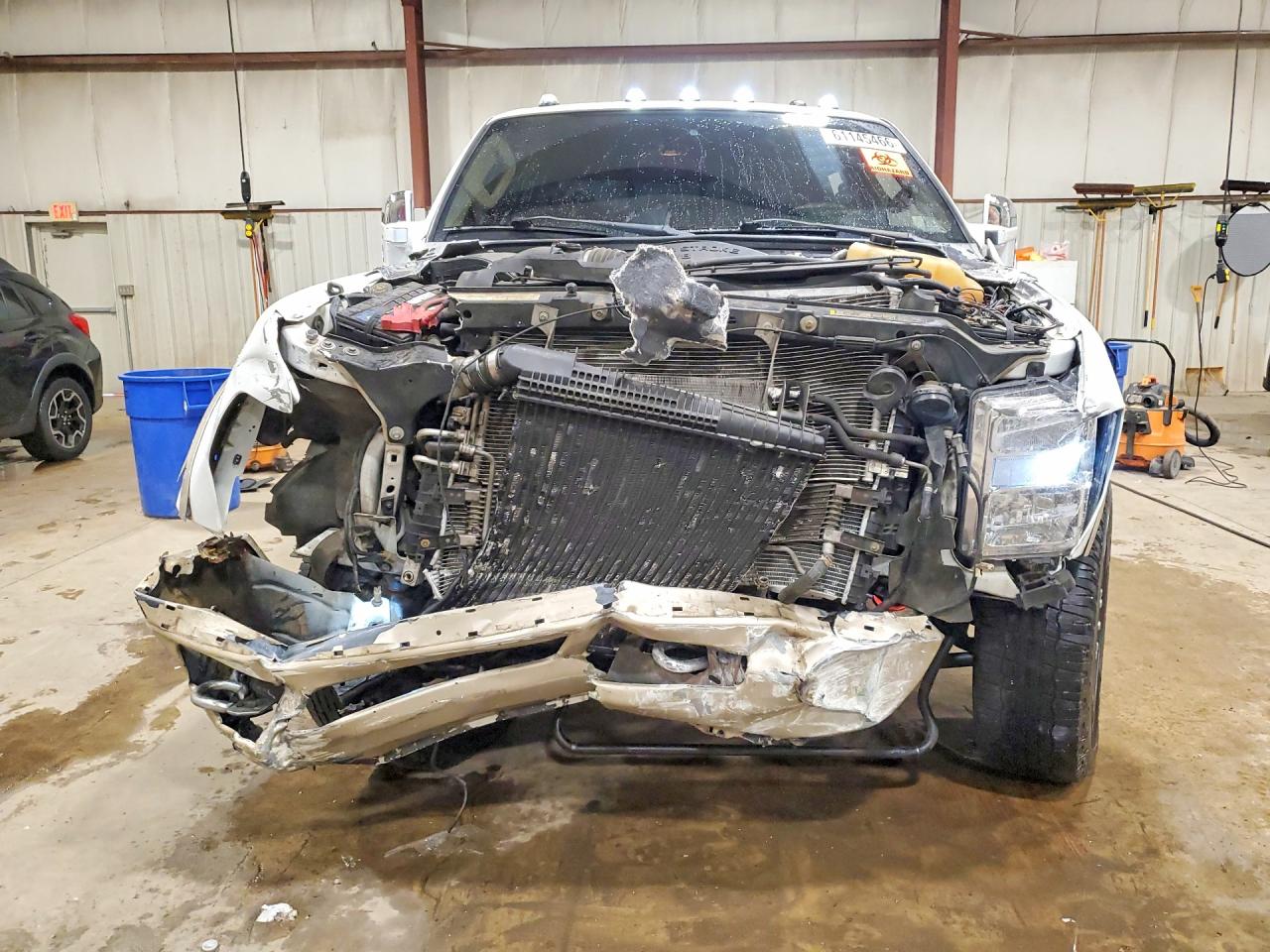 2010 Ford F250 Super Duty White vin: 1FTSW2BRXAEB05499