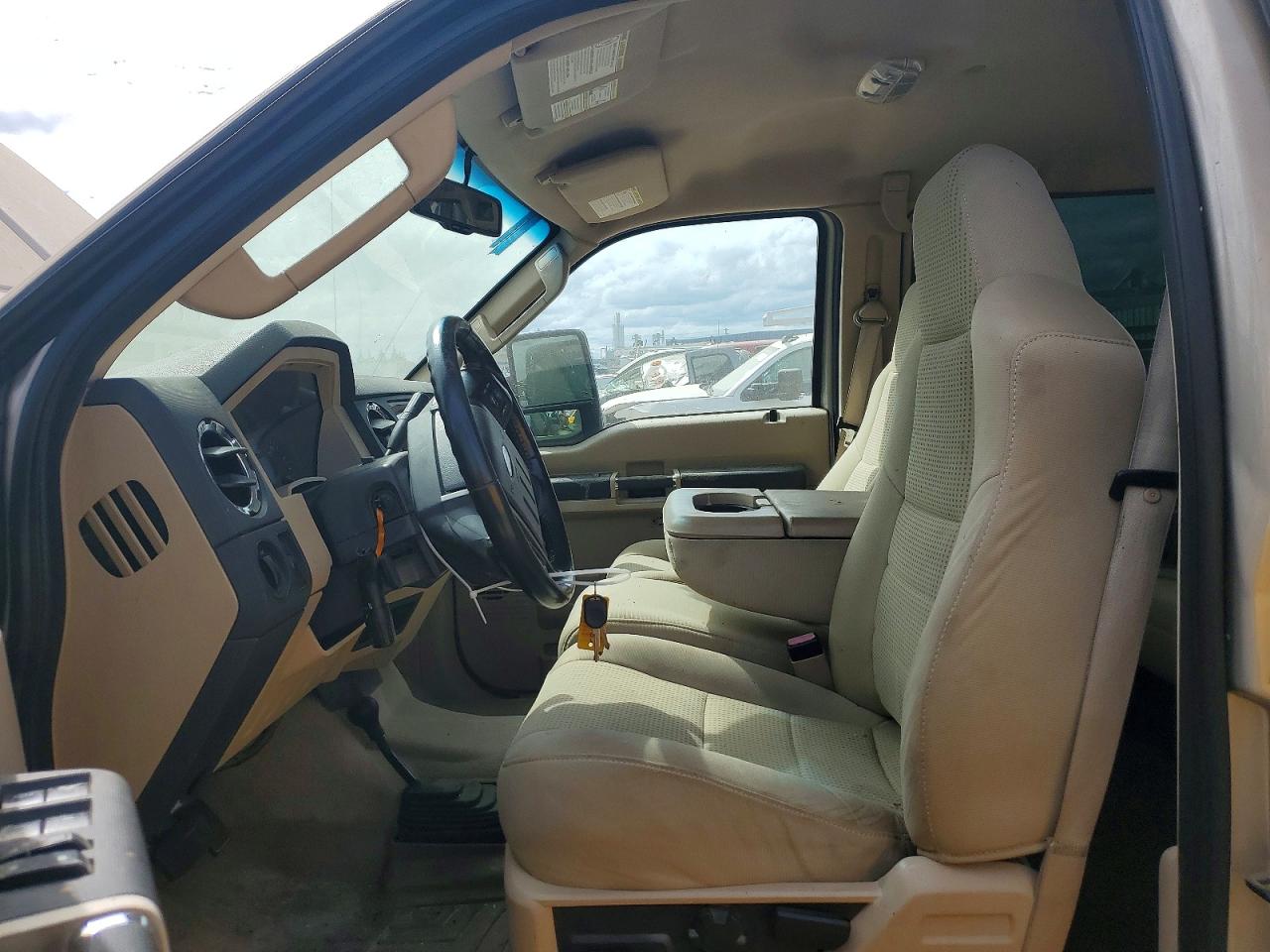 2010 Ford F250 Super Duty Tan vin: 1FTSW2BRXAEB30015