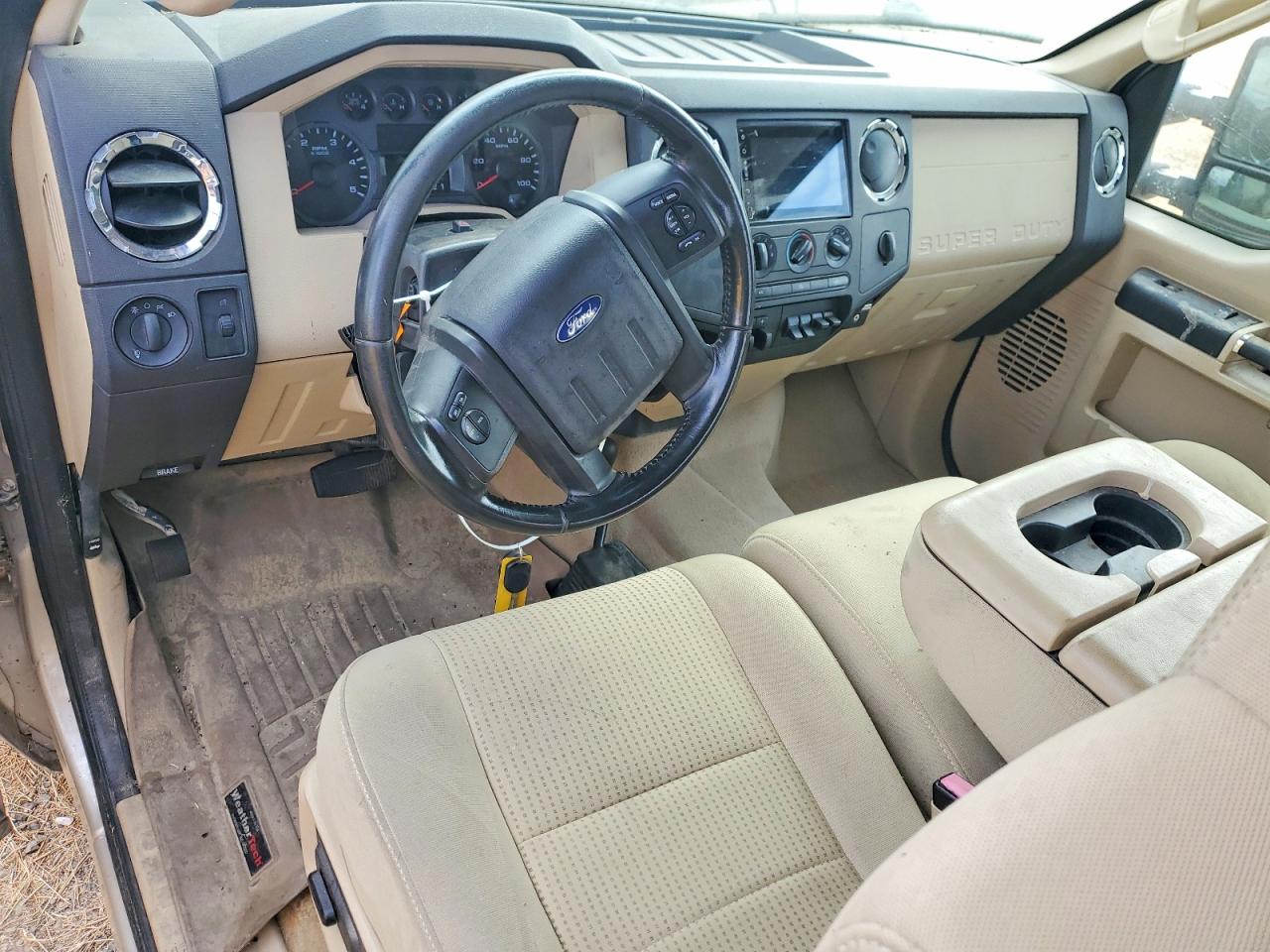 2010 Ford F250 Super Duty Tan vin: 1FTSW2BRXAEB30015