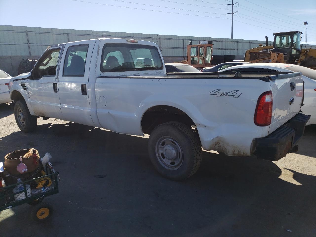 2010 Ford F250 Super Duty White vin: 1FTSW2BY1AEA55440