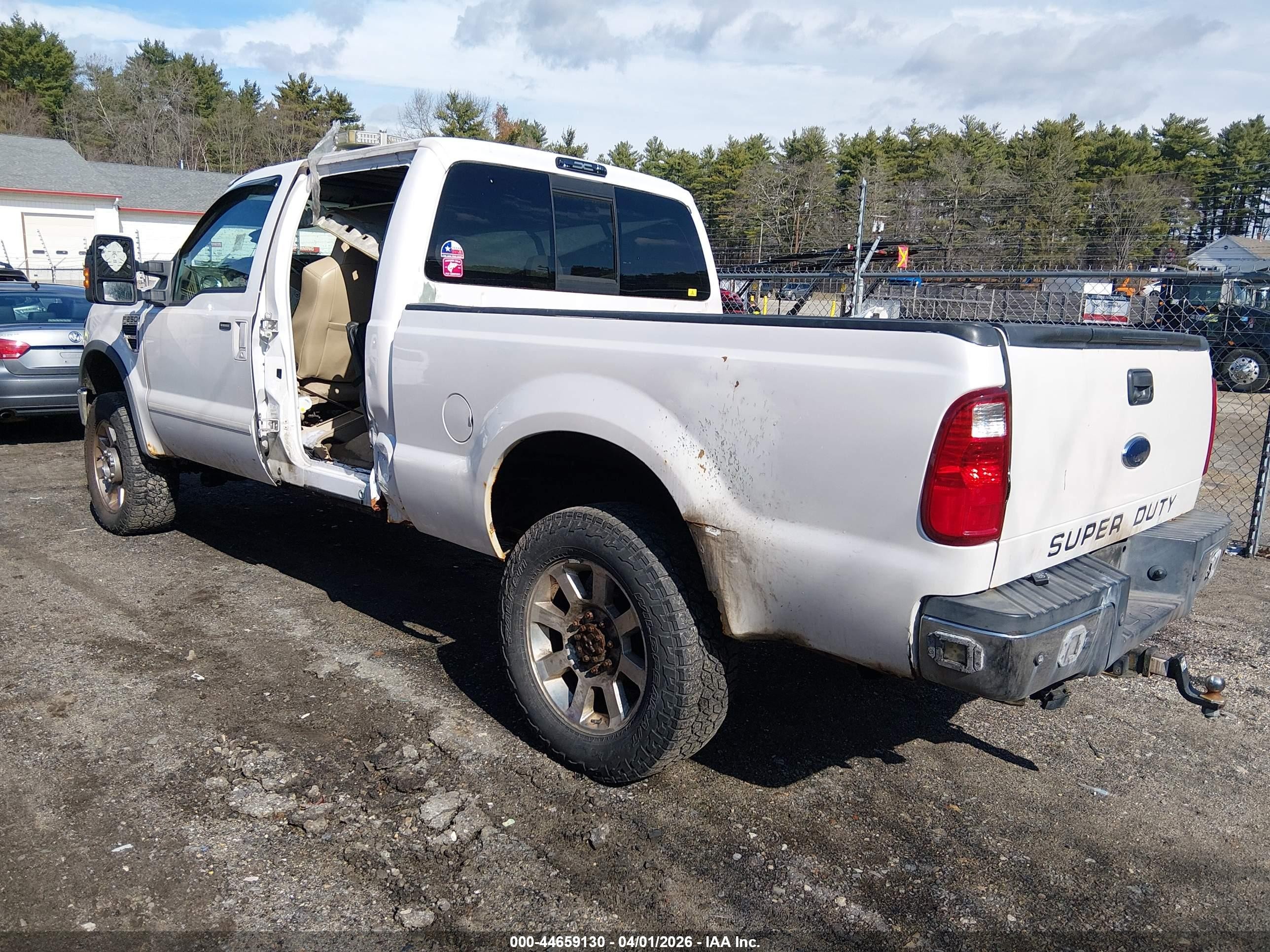 2010 Ford F-250 Cabela's/king Ranch/lariat/xl/xlt White vin: 1FTSW2BY6AEA02099