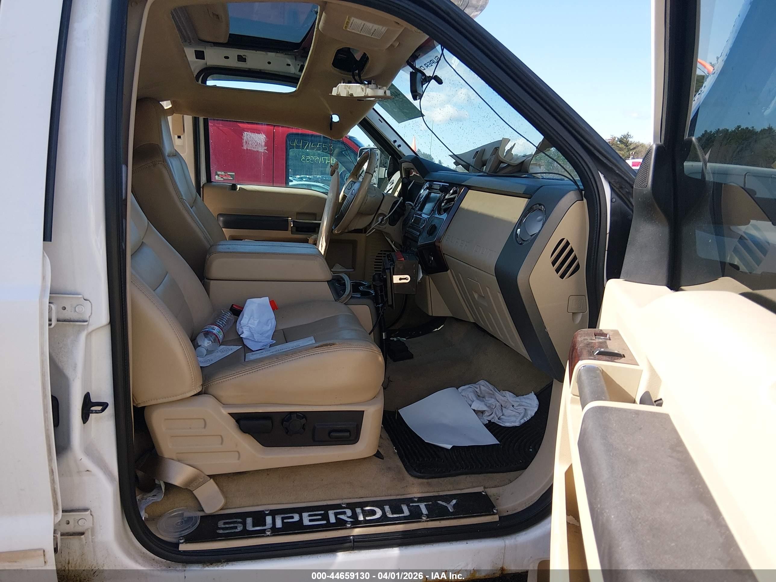 2010 Ford F-250 Cabela's/king Ranch/lariat/xl/xlt White vin: 1FTSW2BY6AEA02099