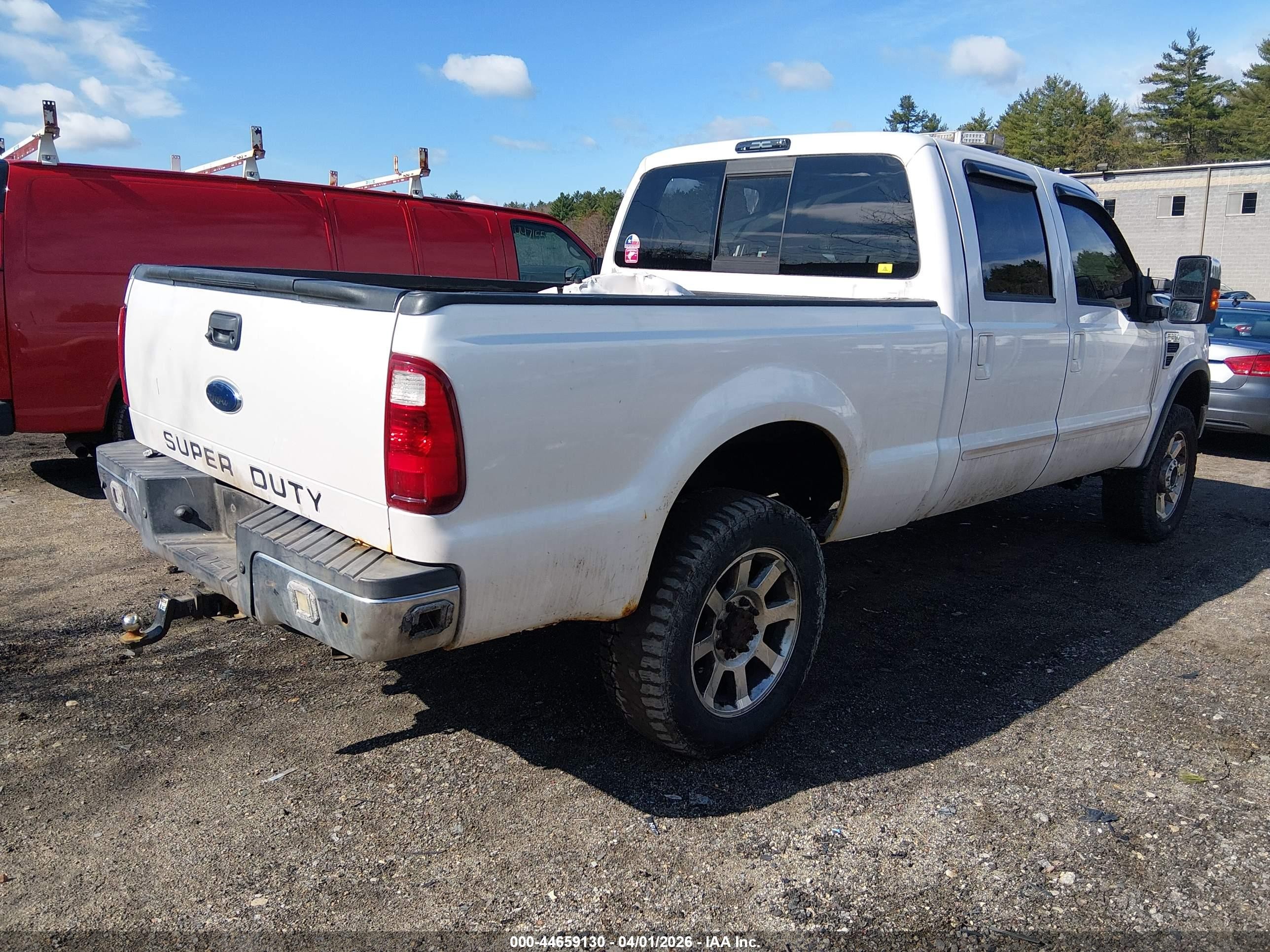 2010 Ford F-250 Cabela's/king Ranch/lariat/xl/xlt White vin: 1FTSW2BY6AEA02099