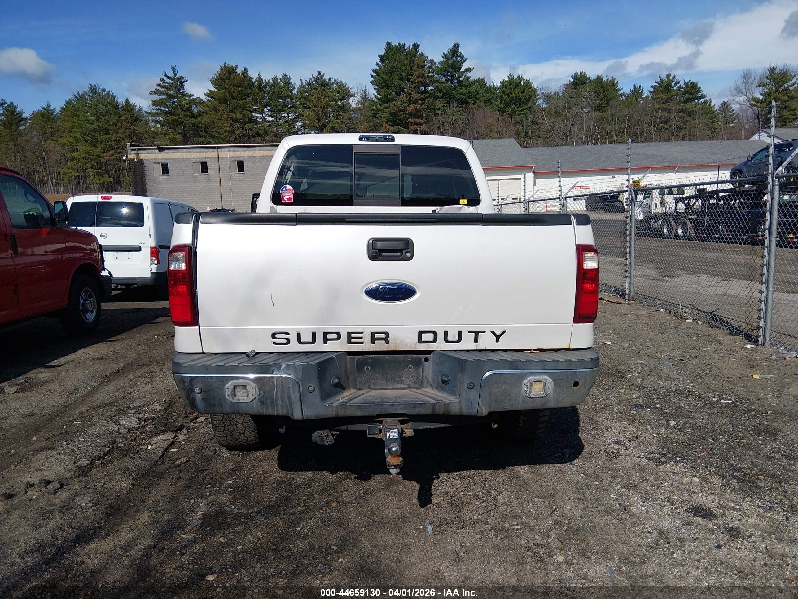 2010 Ford F-250 Cabela's/king Ranch/lariat/xl/xlt White vin: 1FTSW2BY6AEA02099