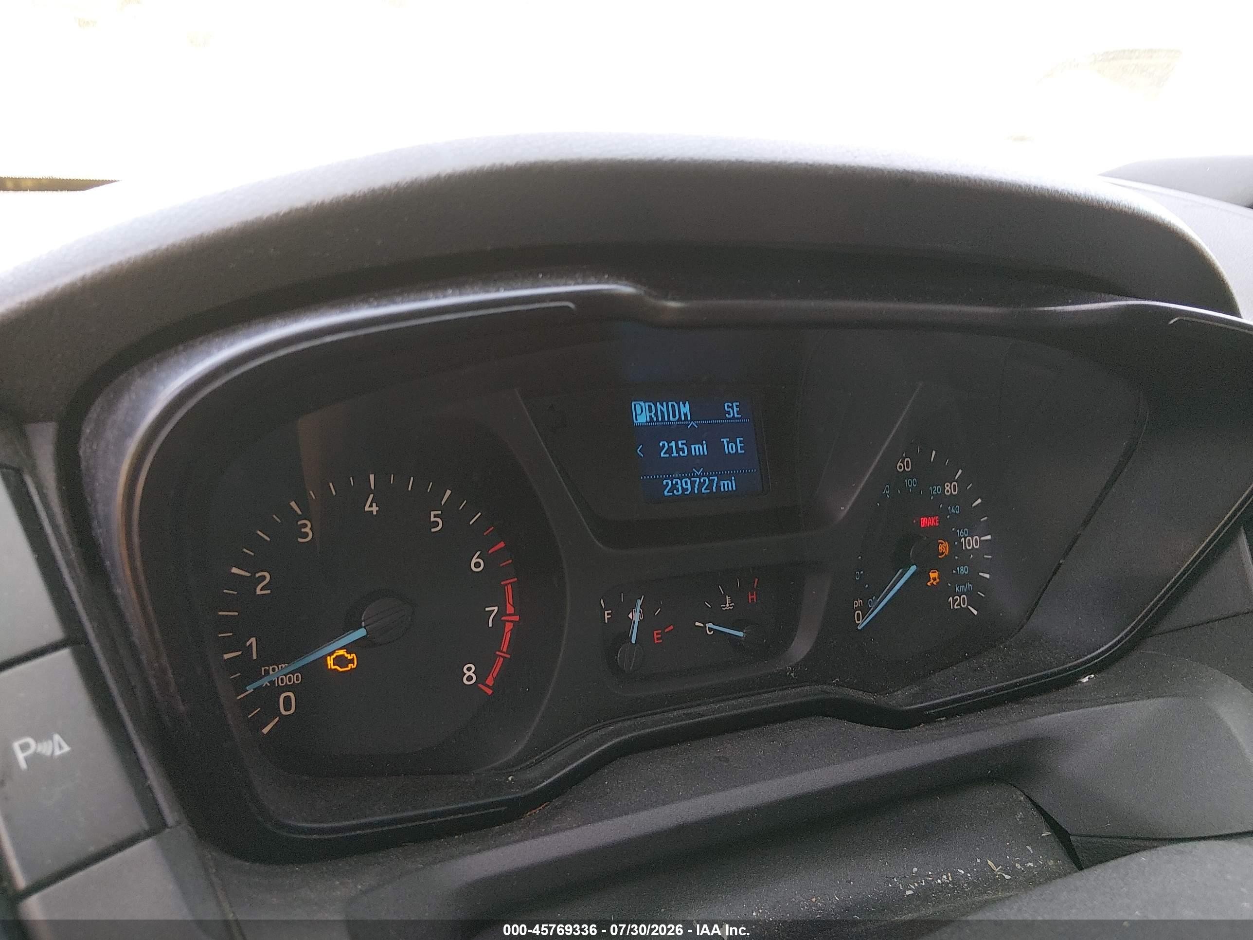 2015 Ford Transit-350   Dark Blue vin: 1FTSW2CM4FKA12019