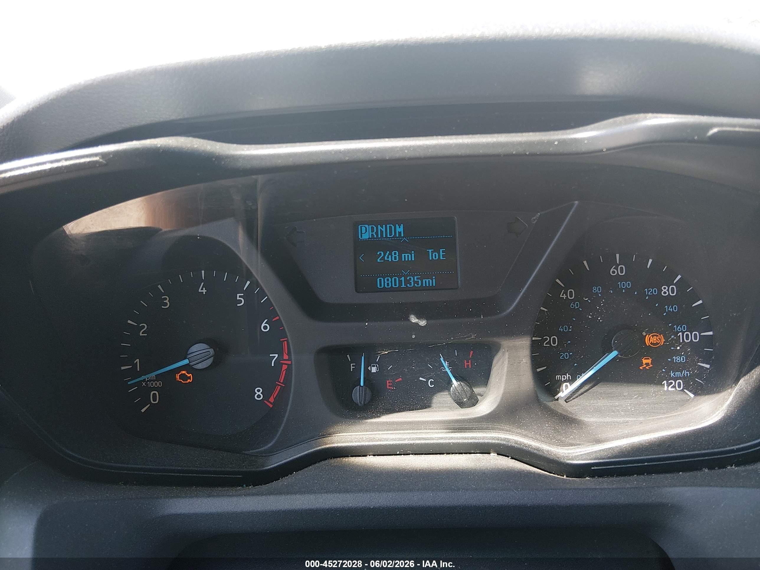 2015 Ford Transit-350 White vin: 1FTSW2CM6FKA09977
