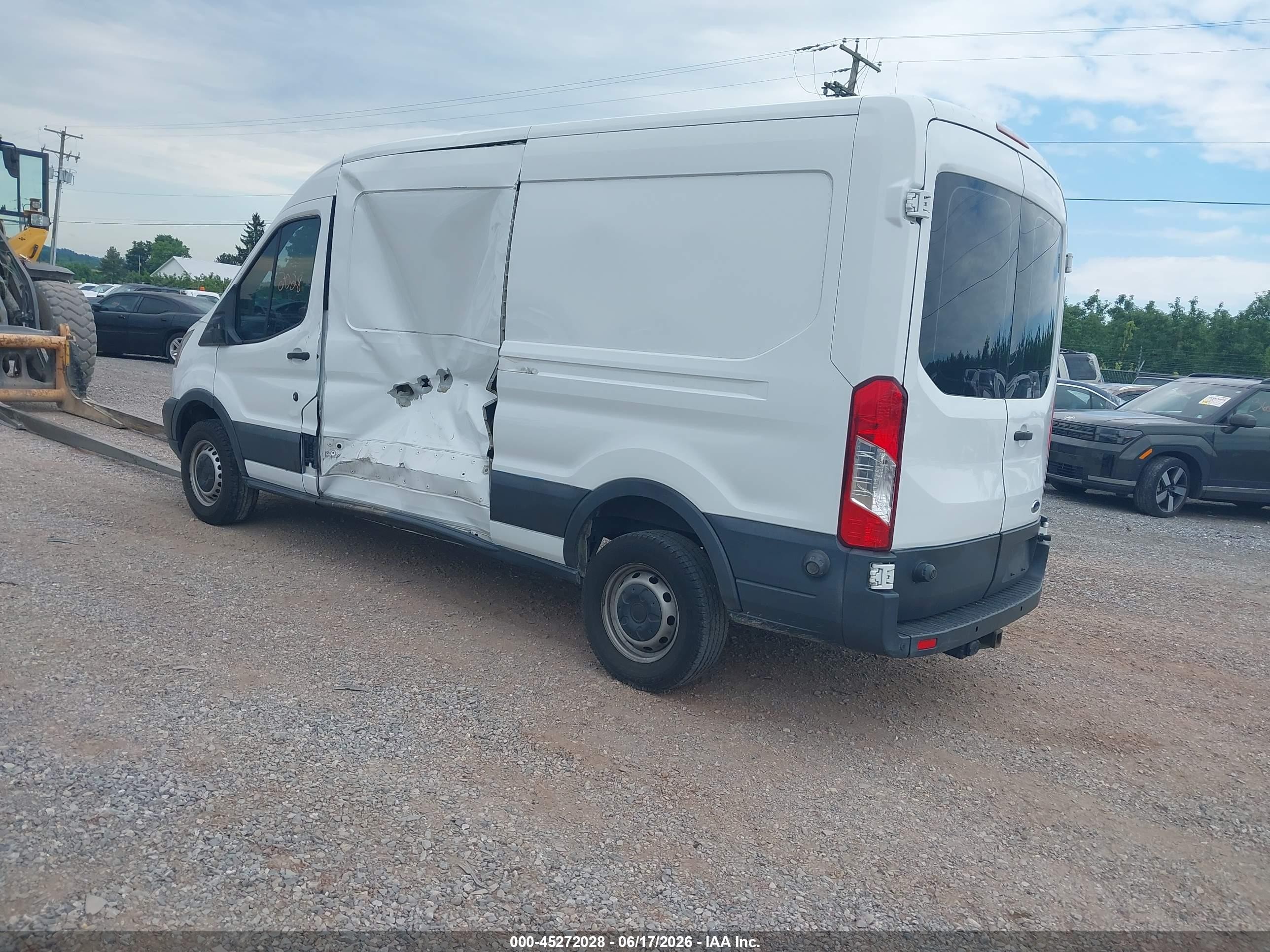 2015 Ford Transit-350 White vin: 1FTSW2CM6FKA09977