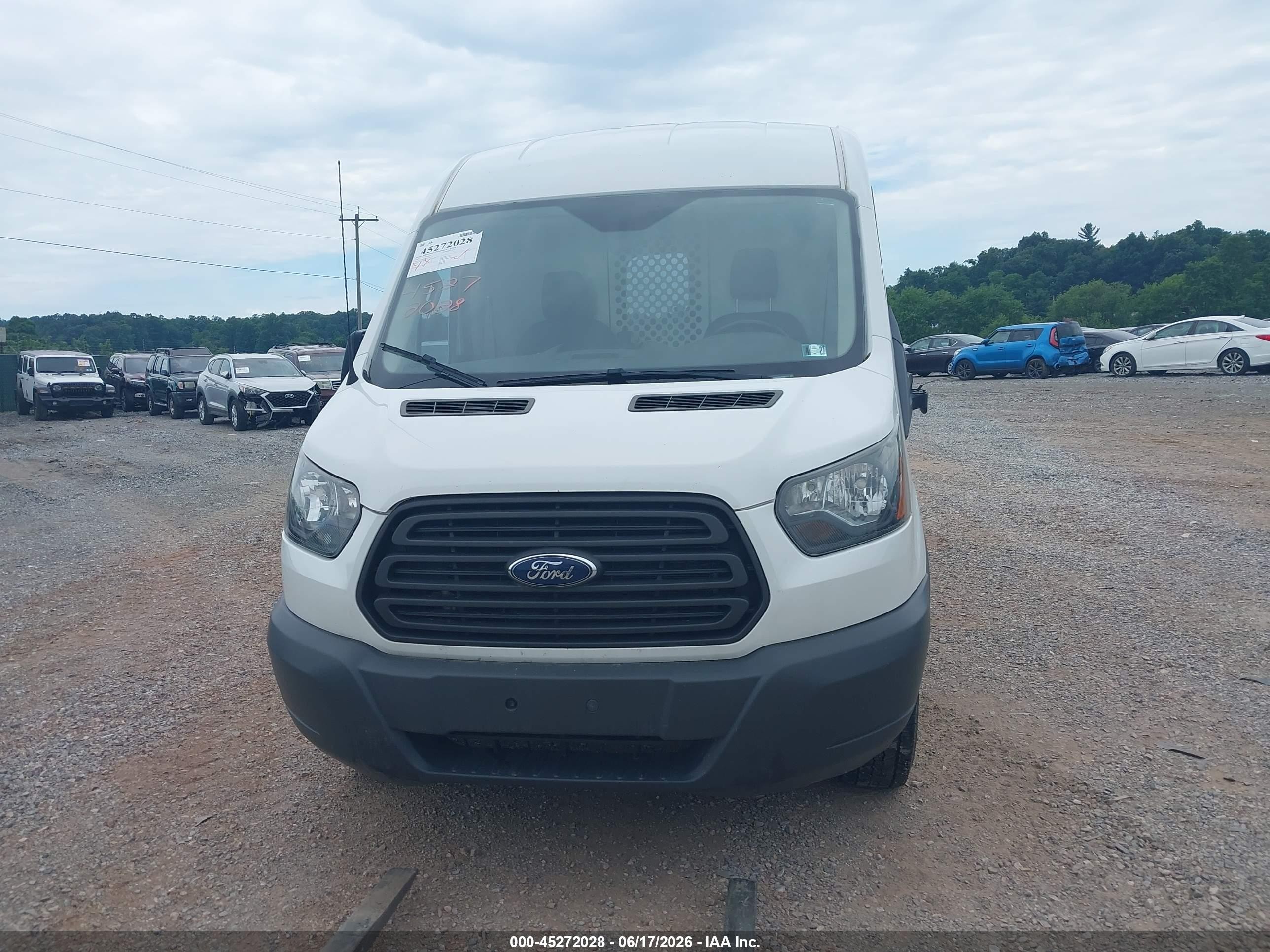 2015 Ford Transit-350 White vin: 1FTSW2CM6FKA09977