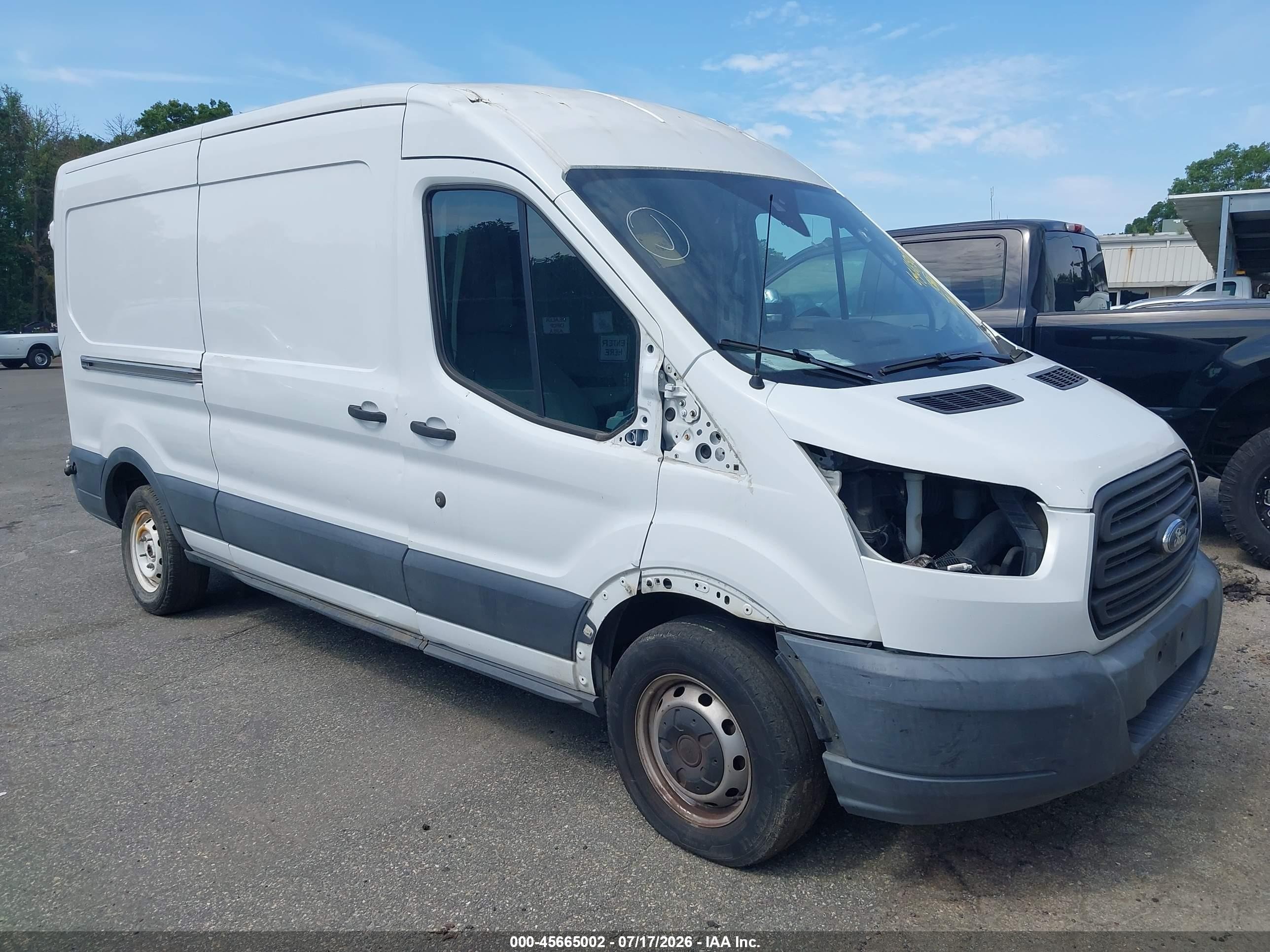 2015 Ford Transit-350   Белый vin: 1FTSW2CM7FKA10197