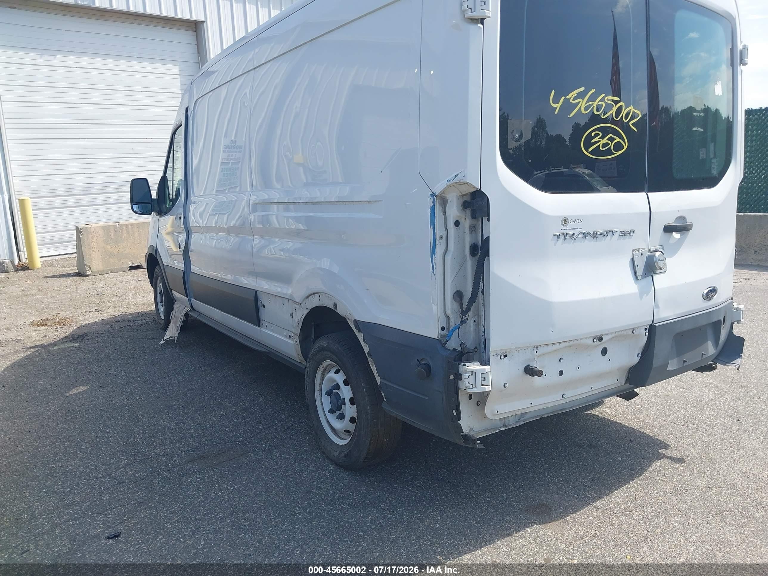 2015 Ford Transit-350   White vin: 1FTSW2CM7FKA10197