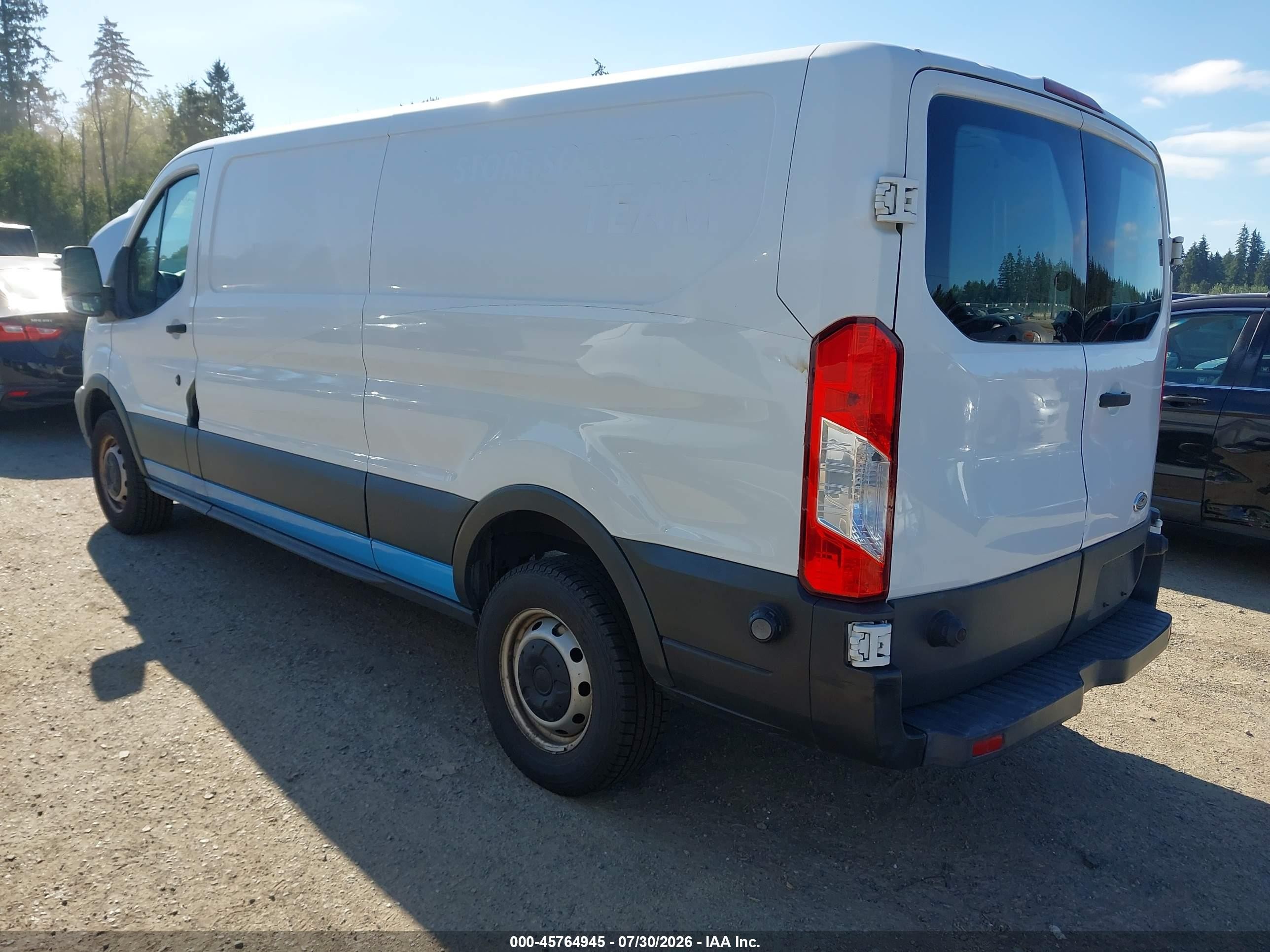 2015 Ford Transit-350   White vin: 1FTSW2YG4FKA53379