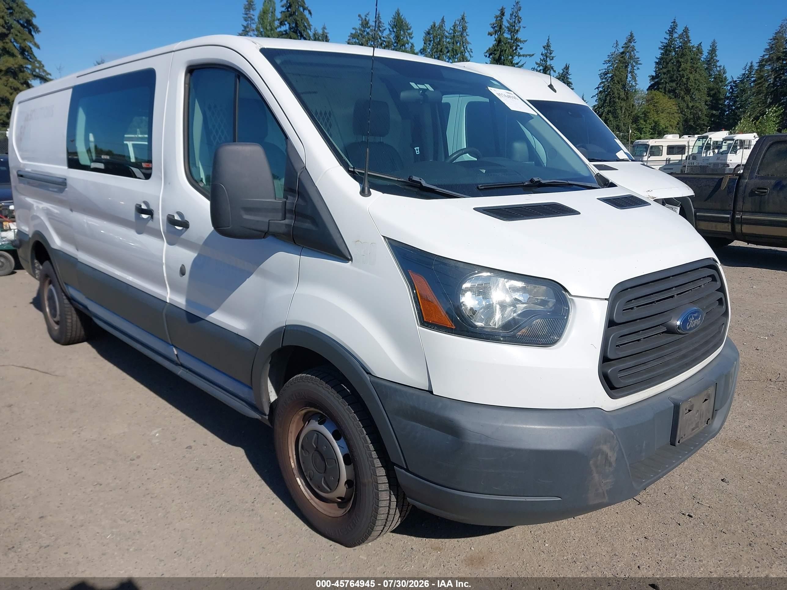 2015 Ford Transit-350   White vin: 1FTSW2YG4FKA53379