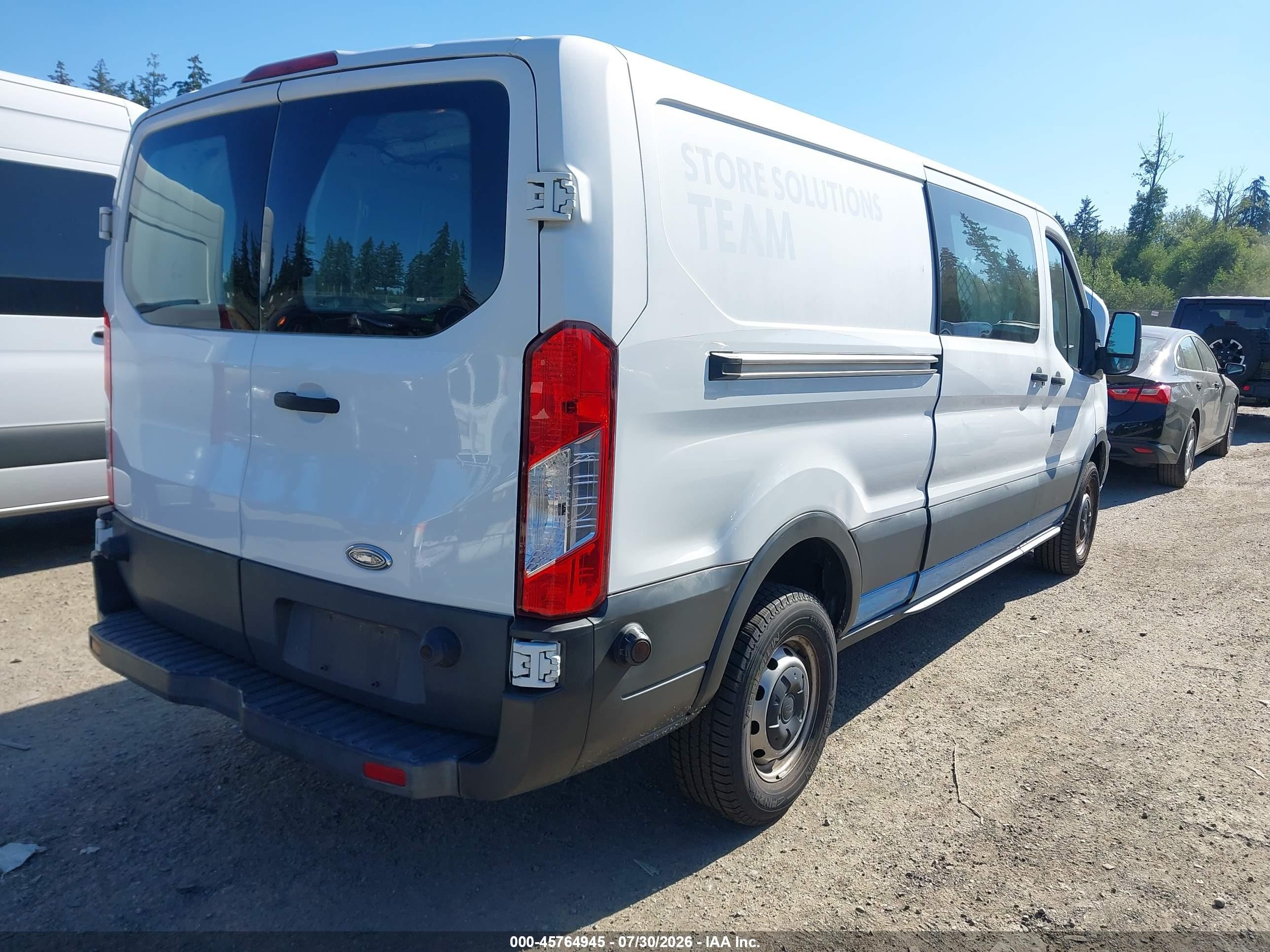 2015 Ford Transit-350   White vin: 1FTSW2YG4FKA53379