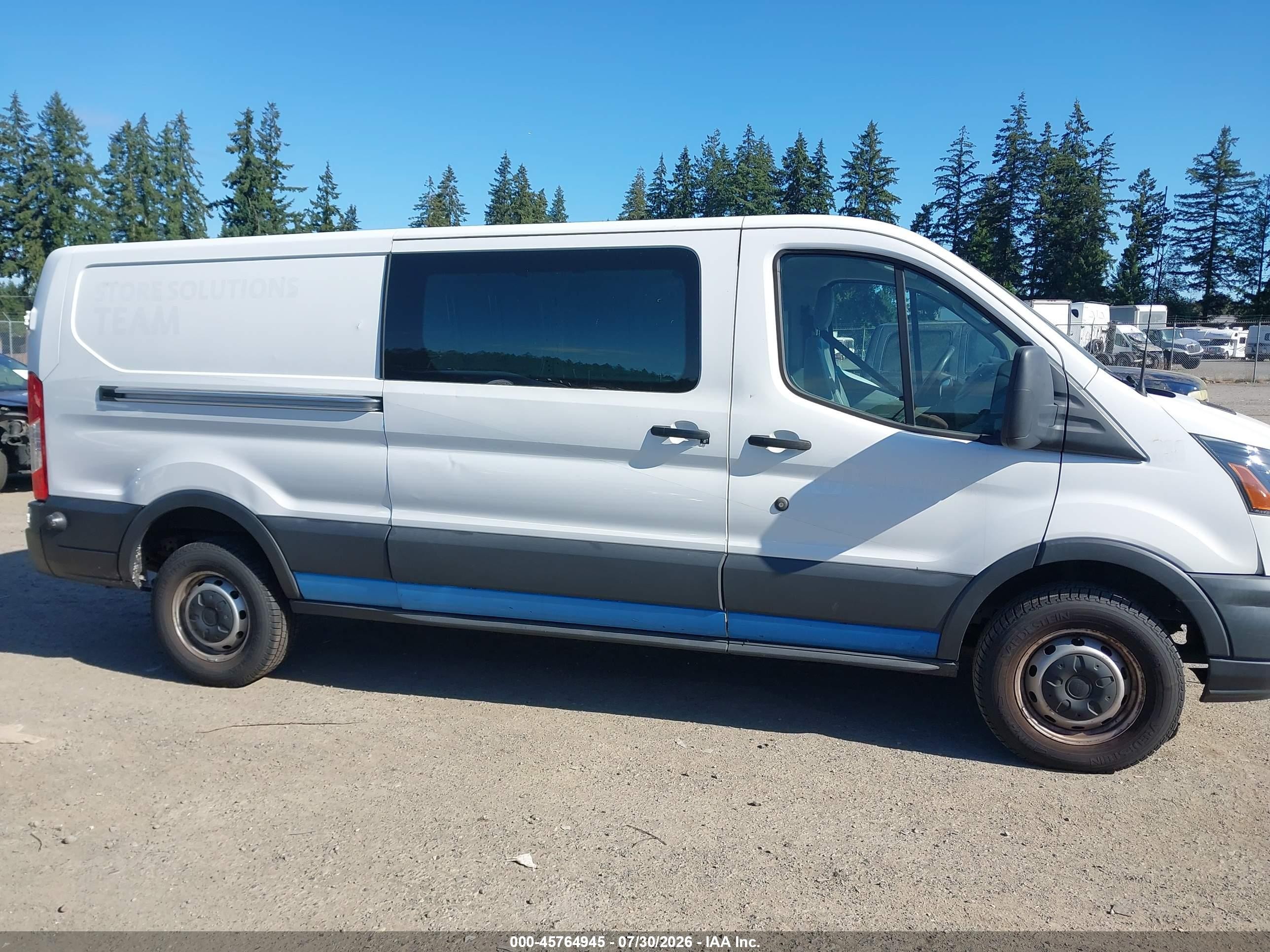 2015 Ford Transit-350   White vin: 1FTSW2YG4FKA53379