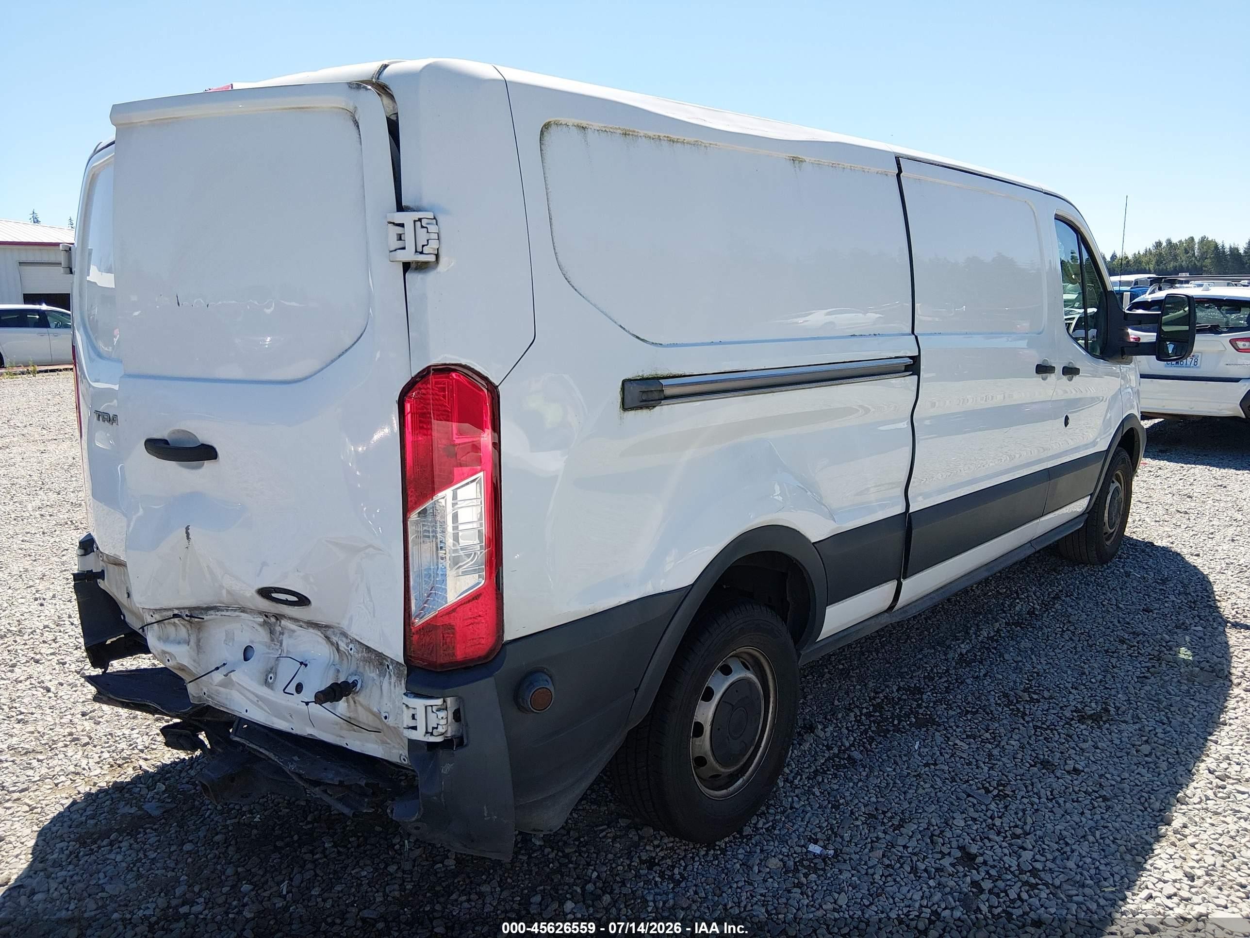 2015 Ford Transit-350   White vin: 1FTSW2YM7FKA94188