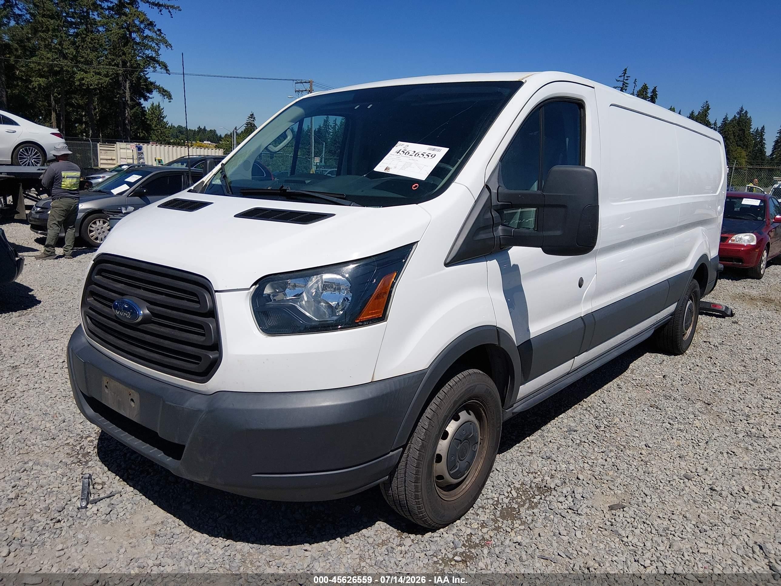 2015 Ford Transit-350   White vin: 1FTSW2YM7FKA94188