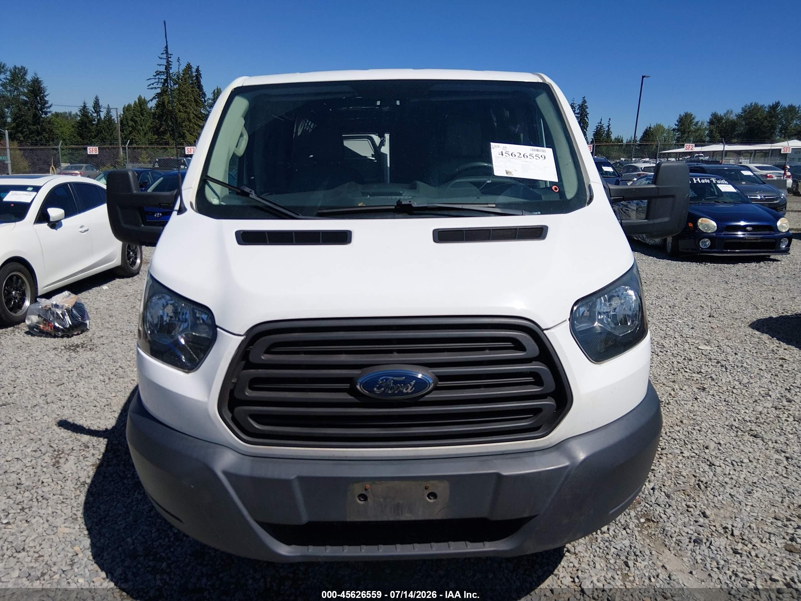 2015 Ford Transit-350   White vin: 1FTSW2YM7FKA94188