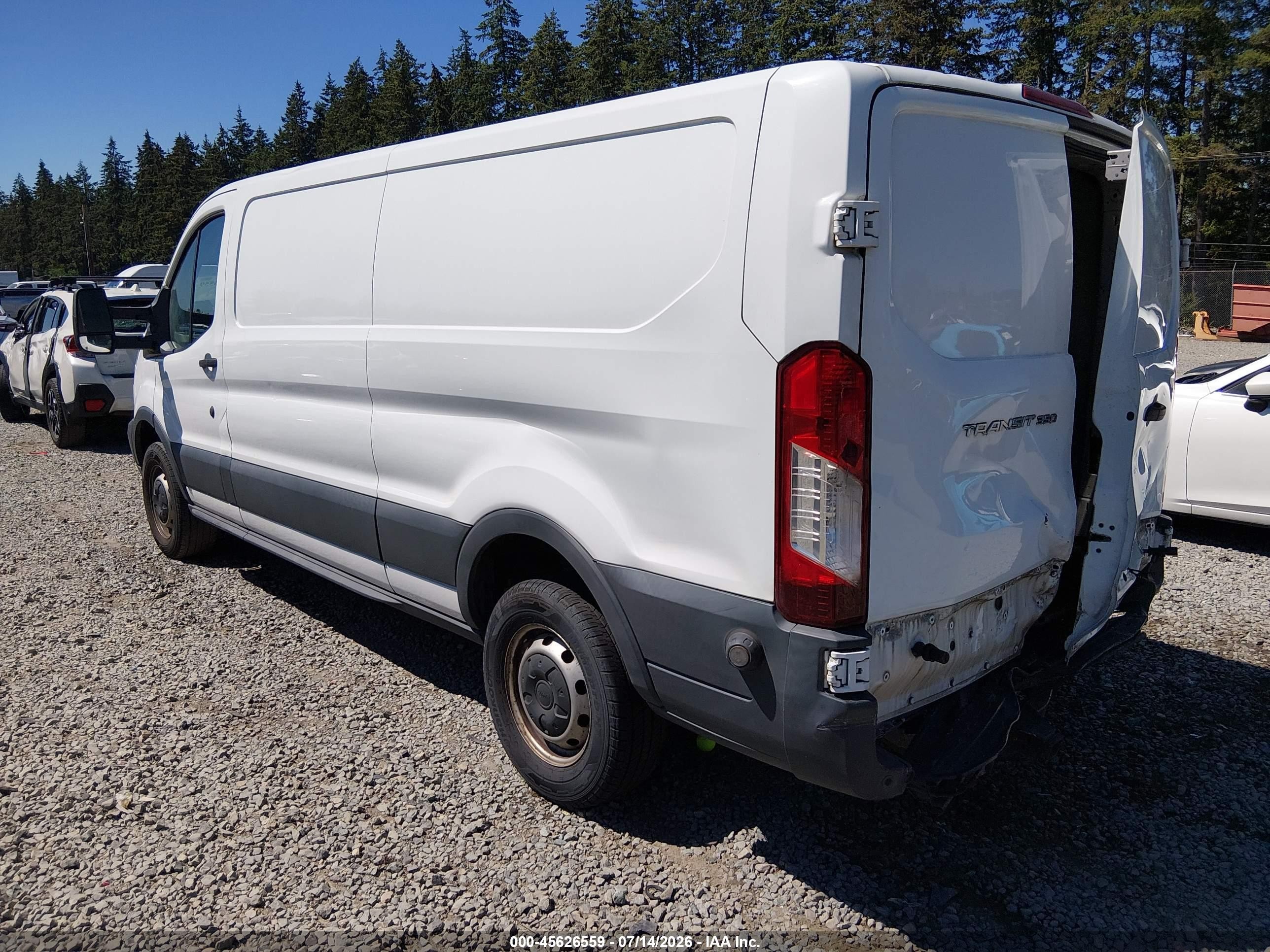 2015 Ford Transit-350   White vin: 1FTSW2YM7FKA94188