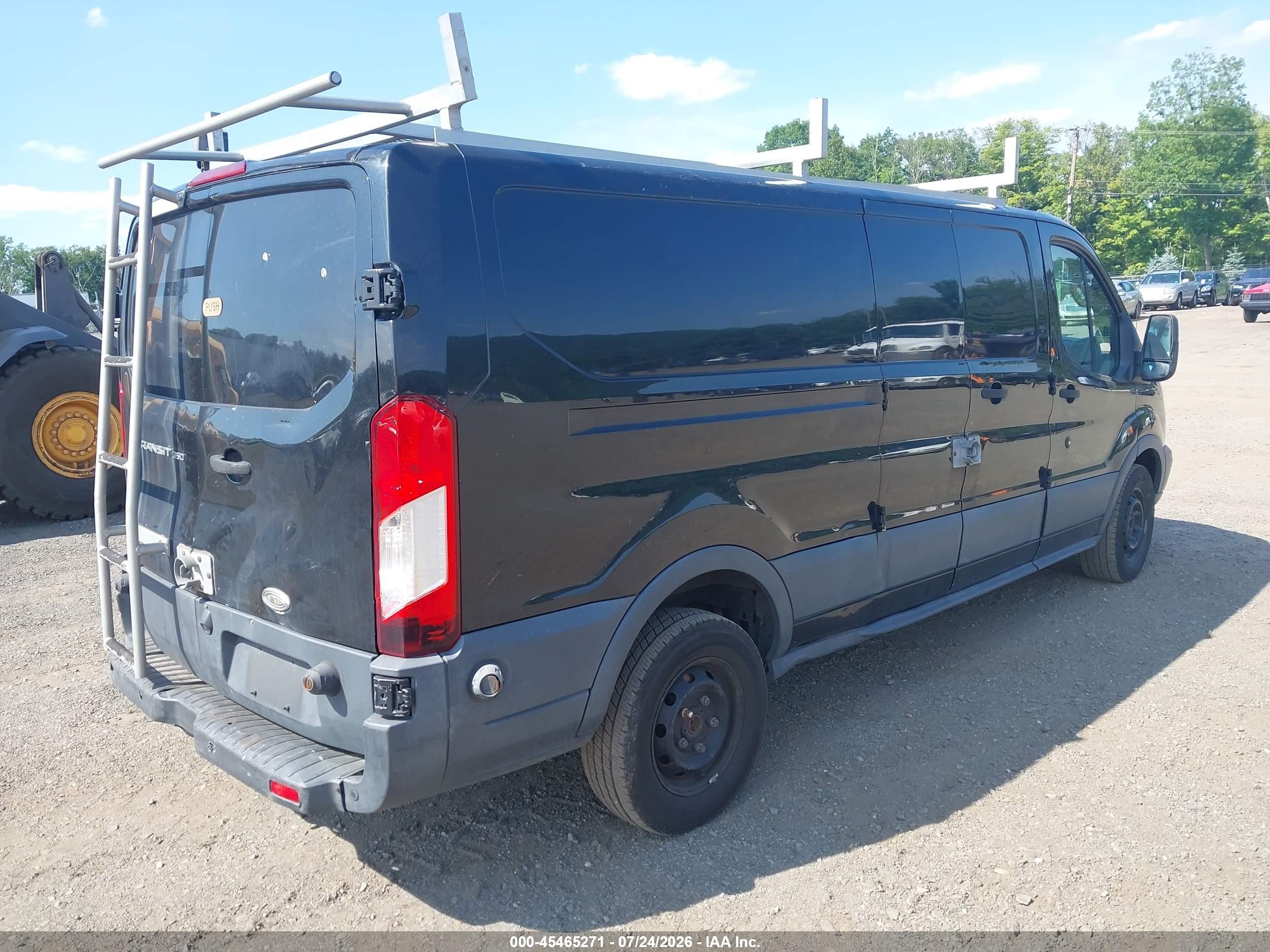 2015 Ford Transit-350   Черный vin: 1FTSW2ZG6FKA24058