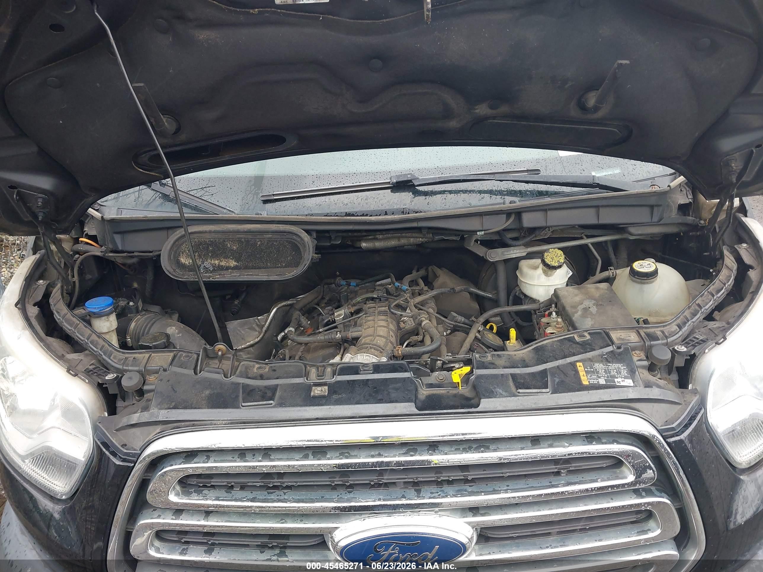 2015 Ford Transit-350   Черный vin: 1FTSW2ZG6FKA24058