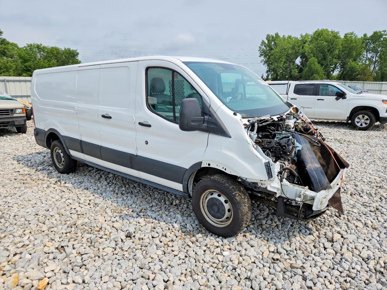 2015 Ford Transit T-350 White vin: 1FTSW2ZM3FKA68198