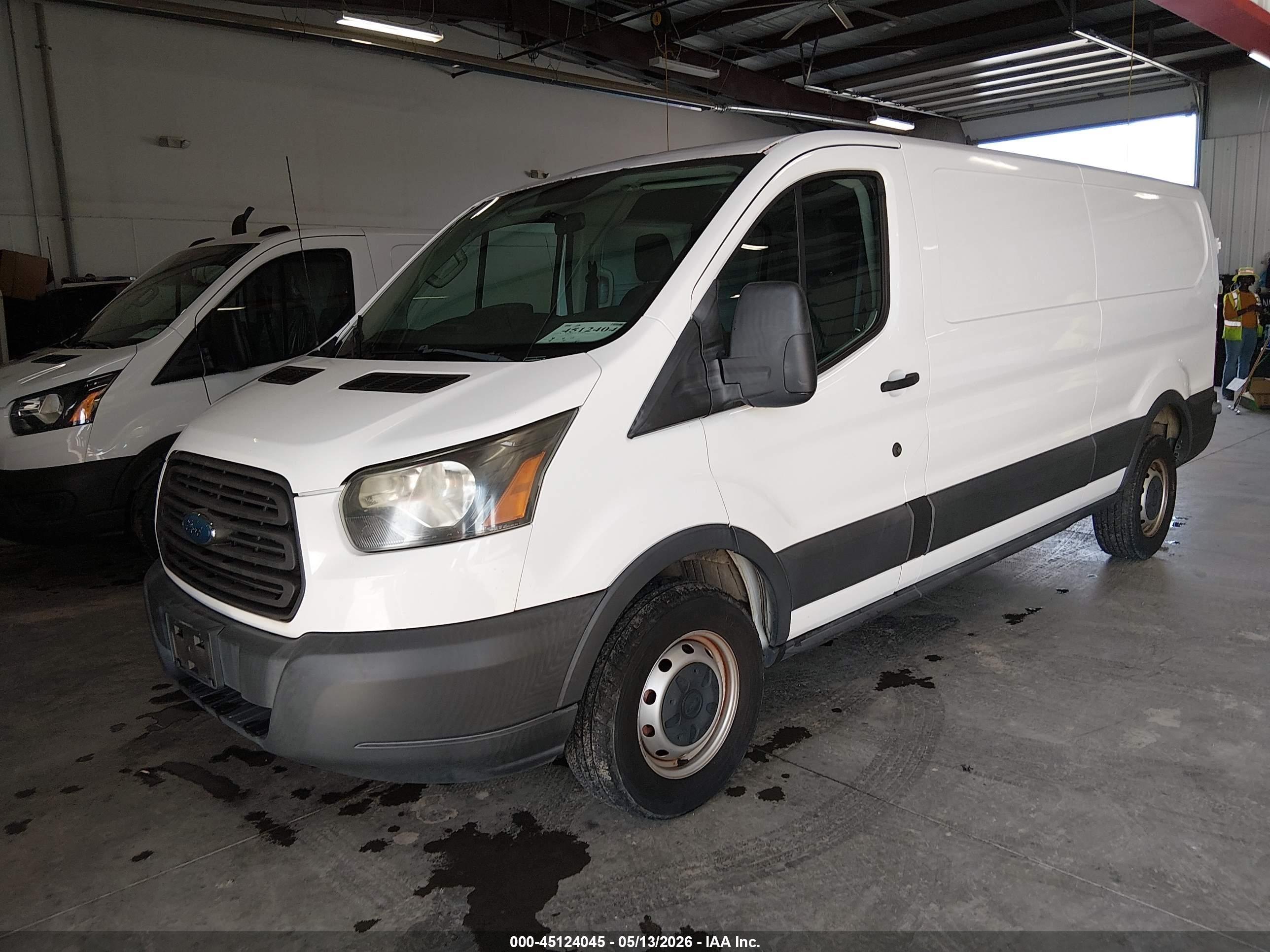2015 Ford Transit-350   White vin: 1FTSW2ZM3FKB28125