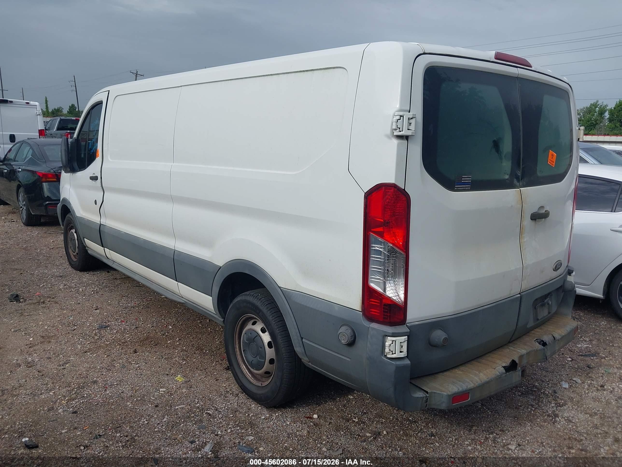 2015 Ford Transit-350   Белый vin: 1FTSW2ZM8FKB28668