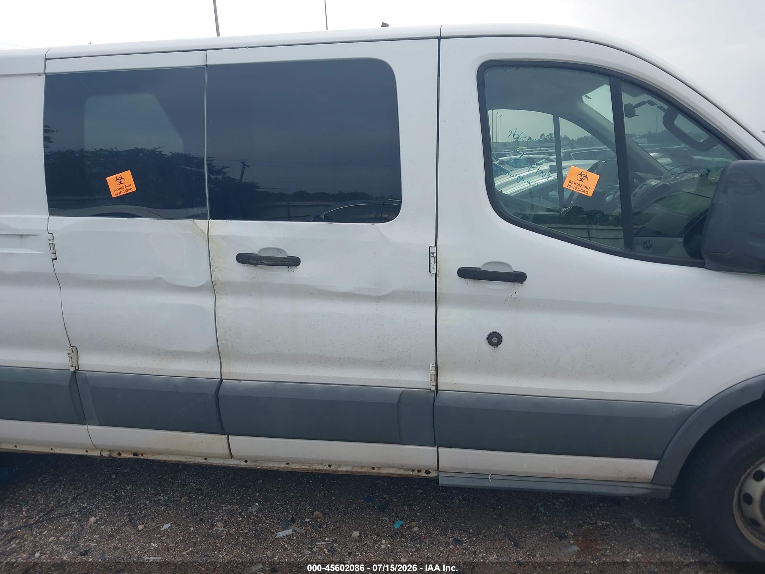 2015 Ford Transit-350   Белый vin: 1FTSW2ZM8FKB28668