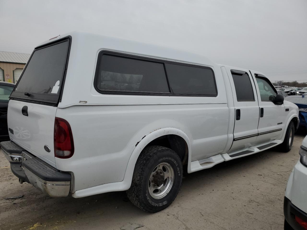 2000 Ford F350 Srw Super Duty White vin: 1FTSW30F0YEA87913