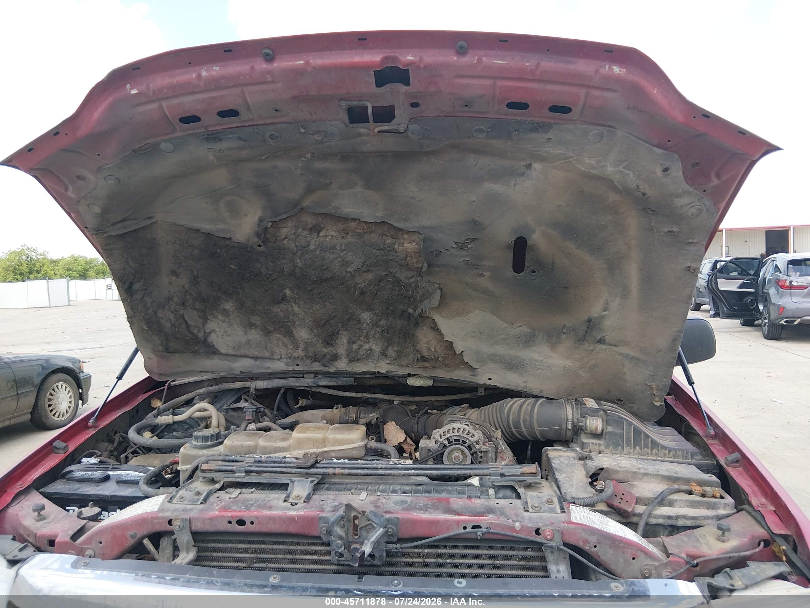 2000 Ford F-350   Red vin: 1FTSW30F3YEB58019