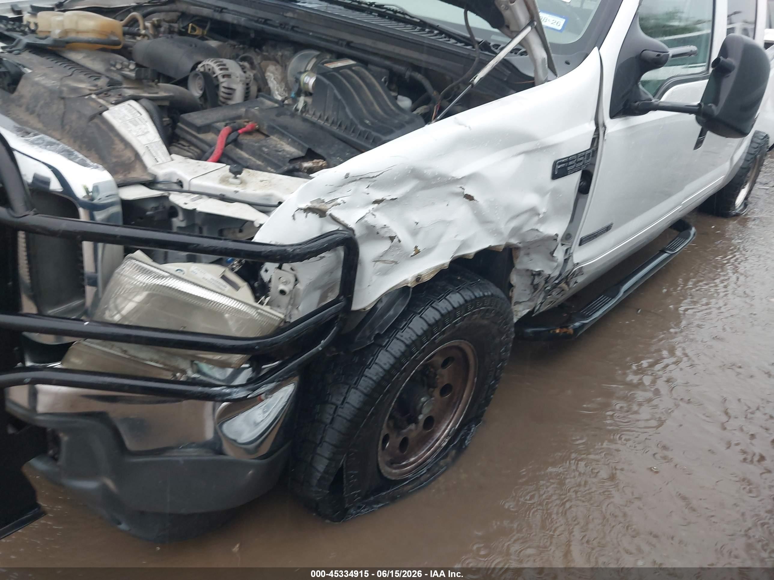 2002 Ford F-350 Lariat/xl/xlt White vin: 1FTSW30F62EA21454