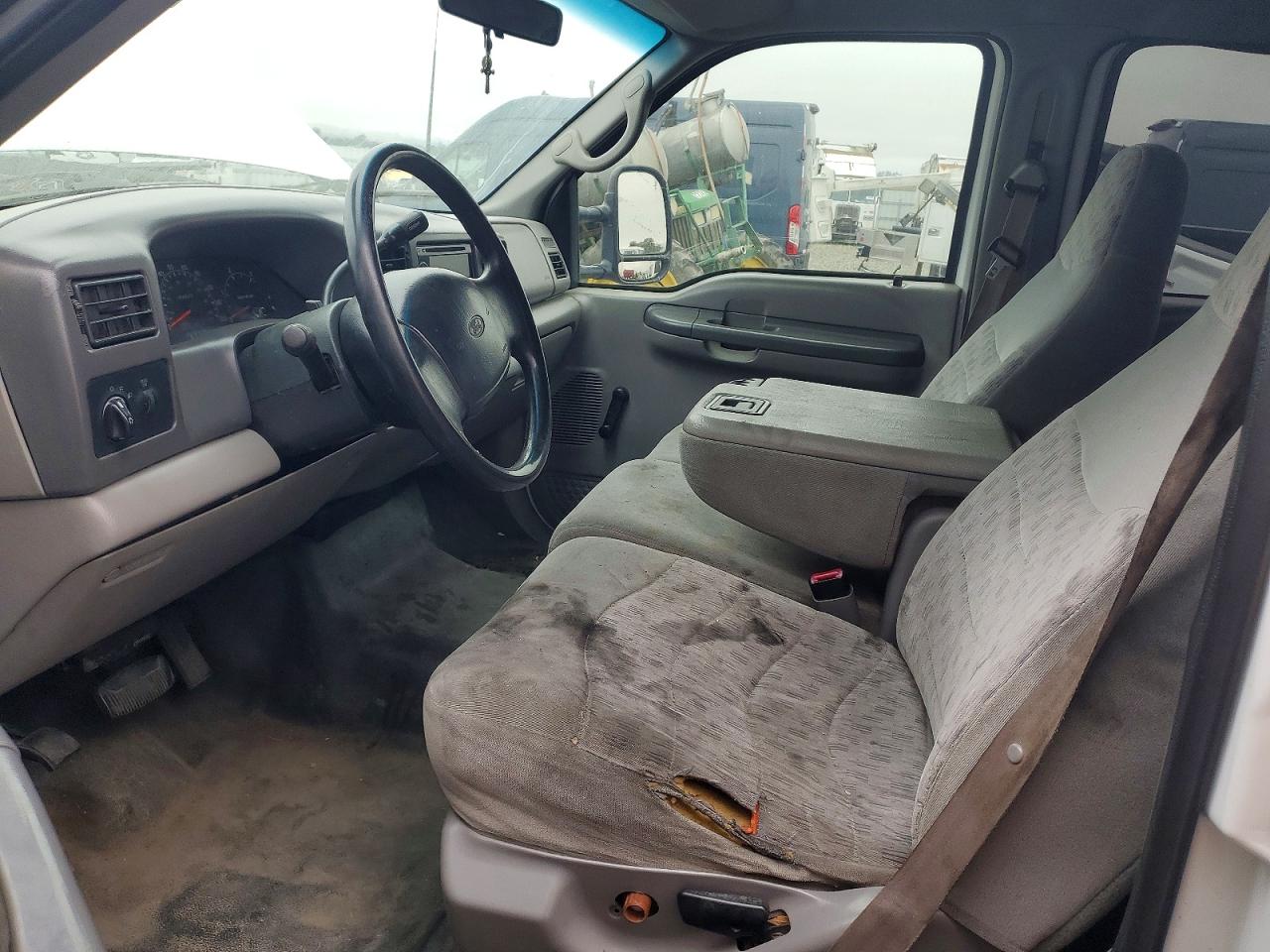 2000 Ford F350 Srw Super Duty White vin: 1FTSW30F7YED31699