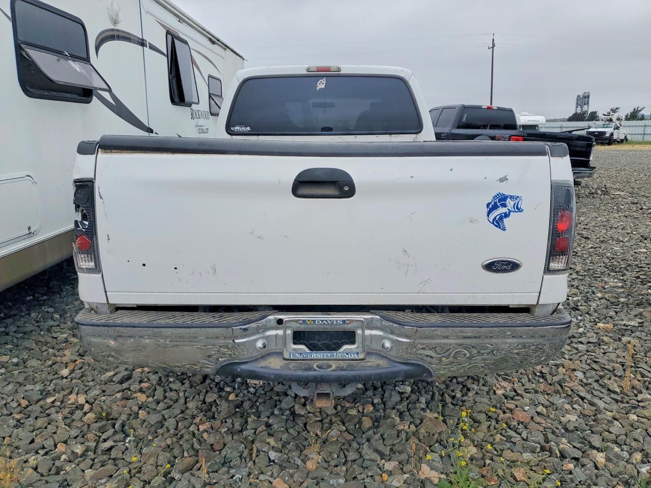2000 Ford F350 Srw Super Duty White vin: 1FTSW30F7YED31699