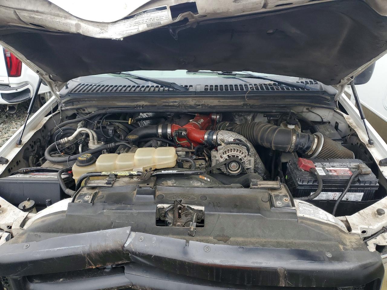 2000 Ford F350 Srw Super Duty White vin: 1FTSW30F7YED31699