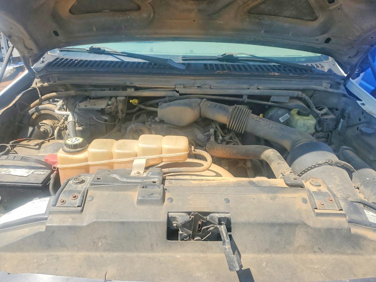 2004 Ford F350 Srw Super Duty White vin: 1FTSW30L64EC87873