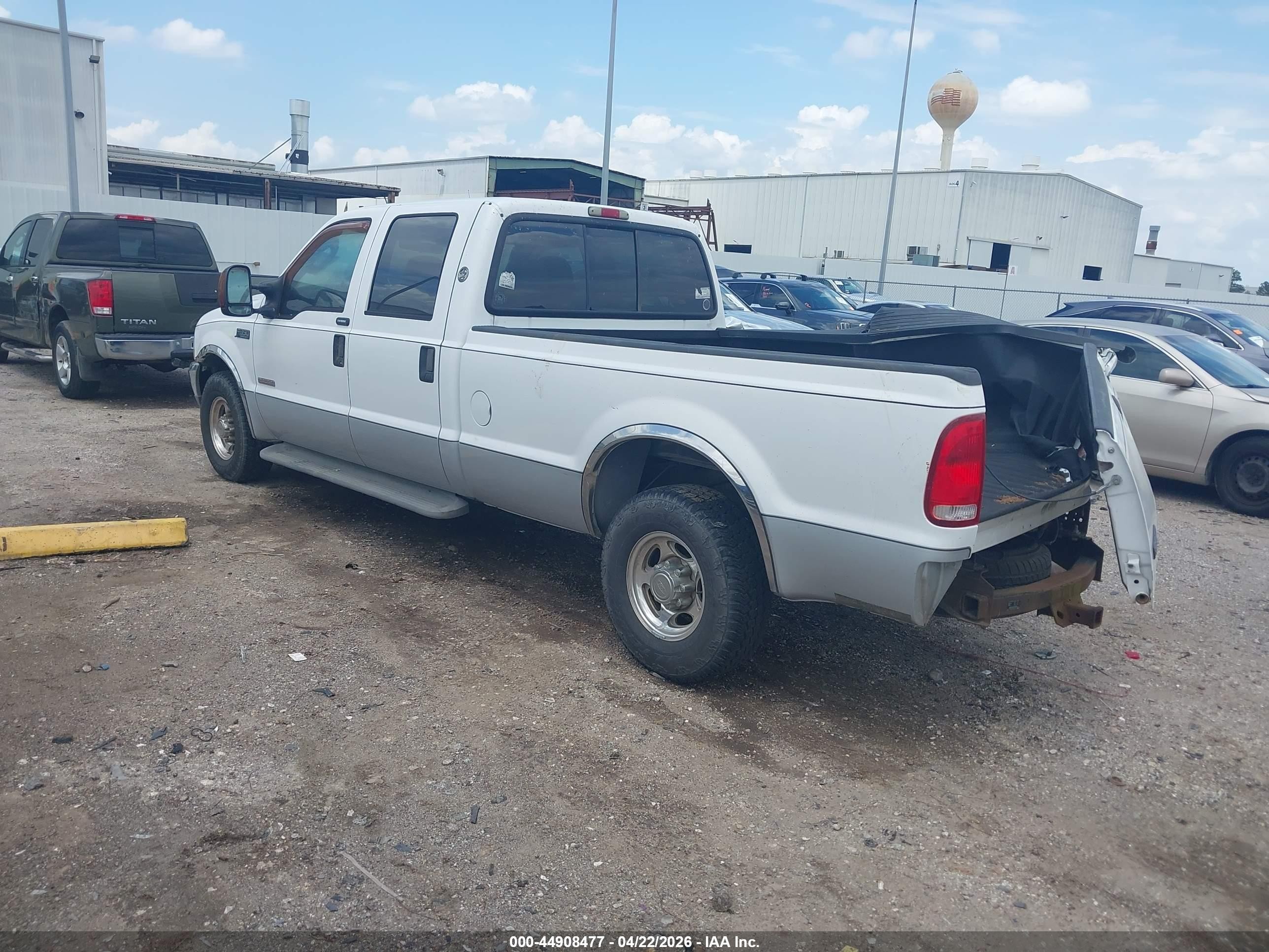 2004 Ford F-350 Lariat/xl/xlt White vin: 1FTSW30P94EA95348
