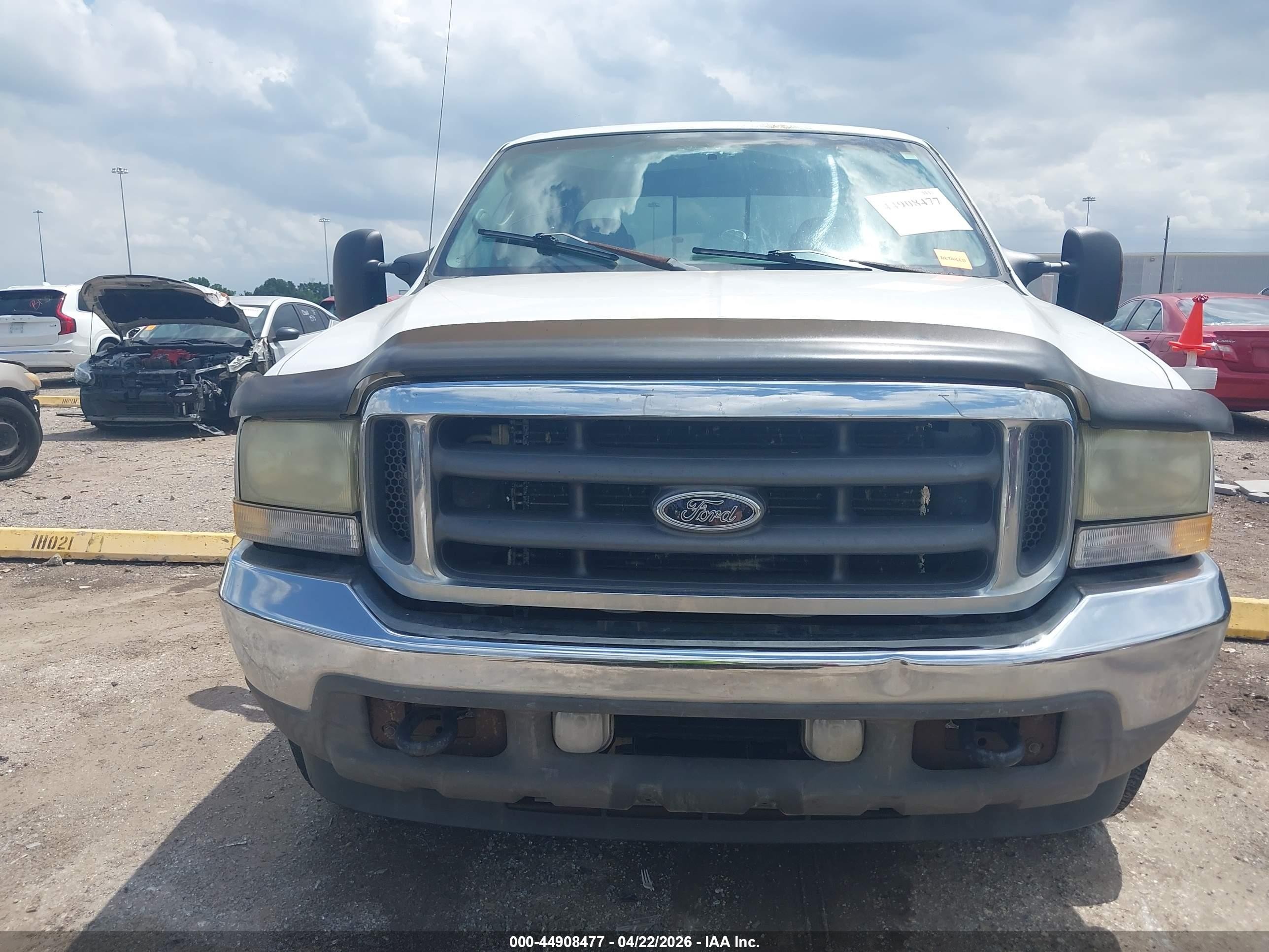 2004 Ford F-350 Lariat/xl/xlt White vin: 1FTSW30P94EA95348