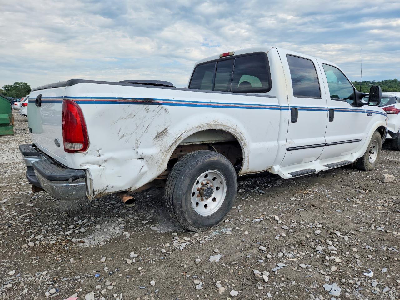 2000 Ford F350 Srw Super Duty White vin: 1FTSW30S6YEB30258