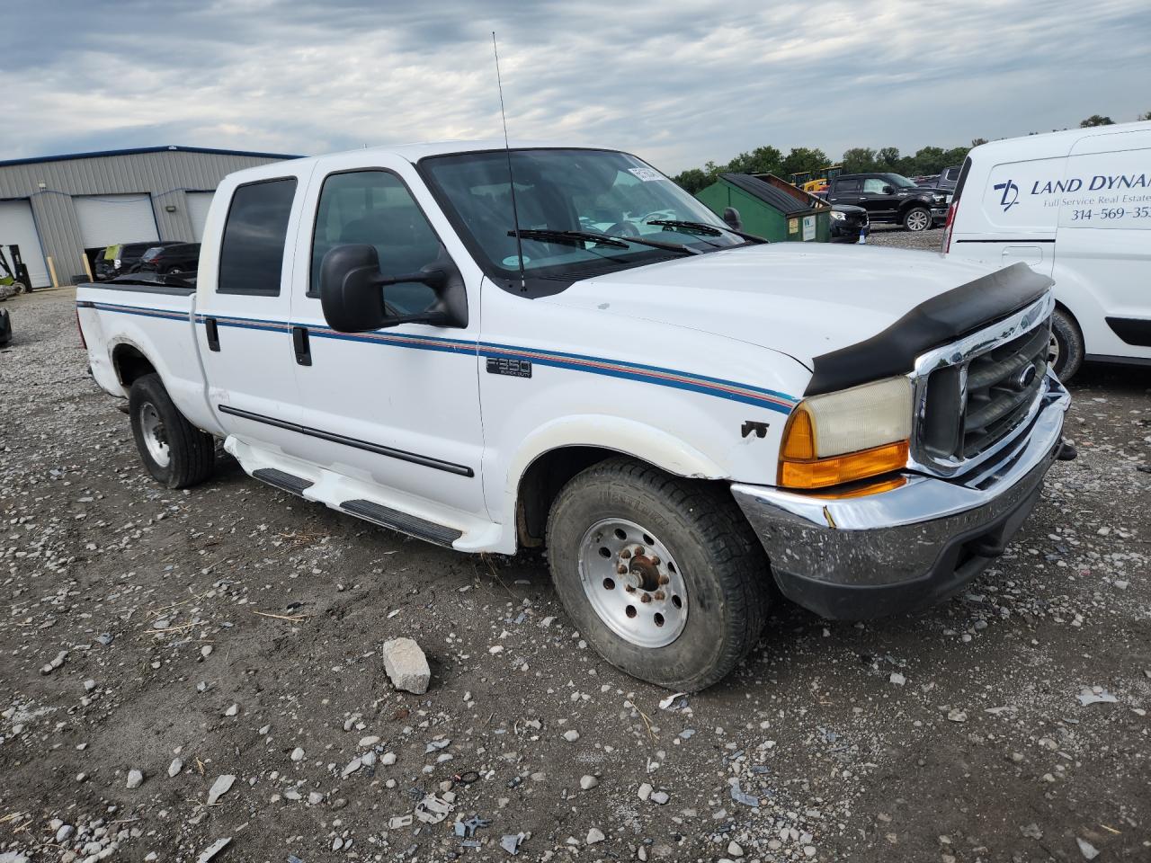 2000 Ford F350 Srw Super Duty White vin: 1FTSW30S6YEB30258