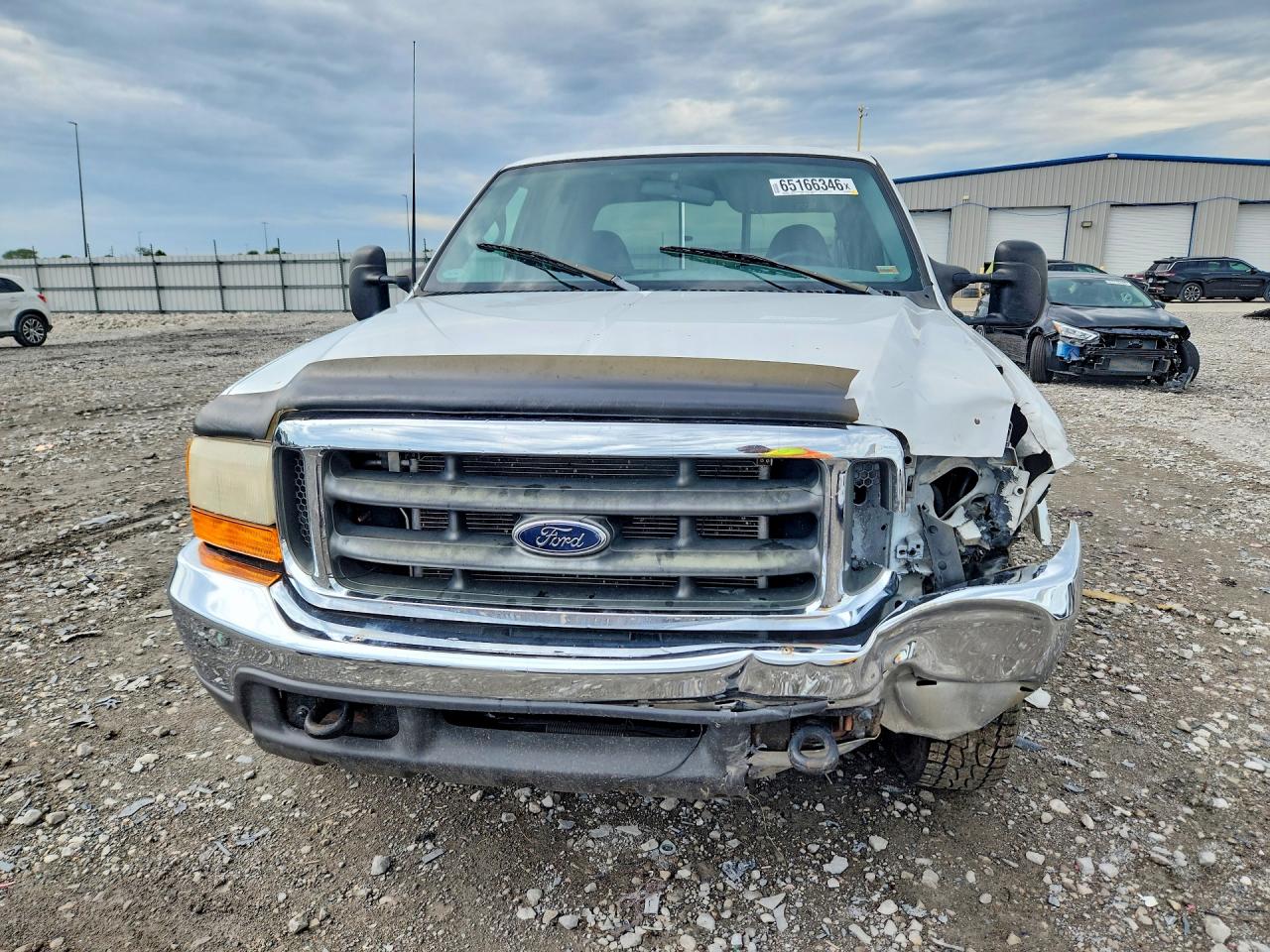 2000 Ford F350 Srw Super Duty White vin: 1FTSW30S6YEB30258