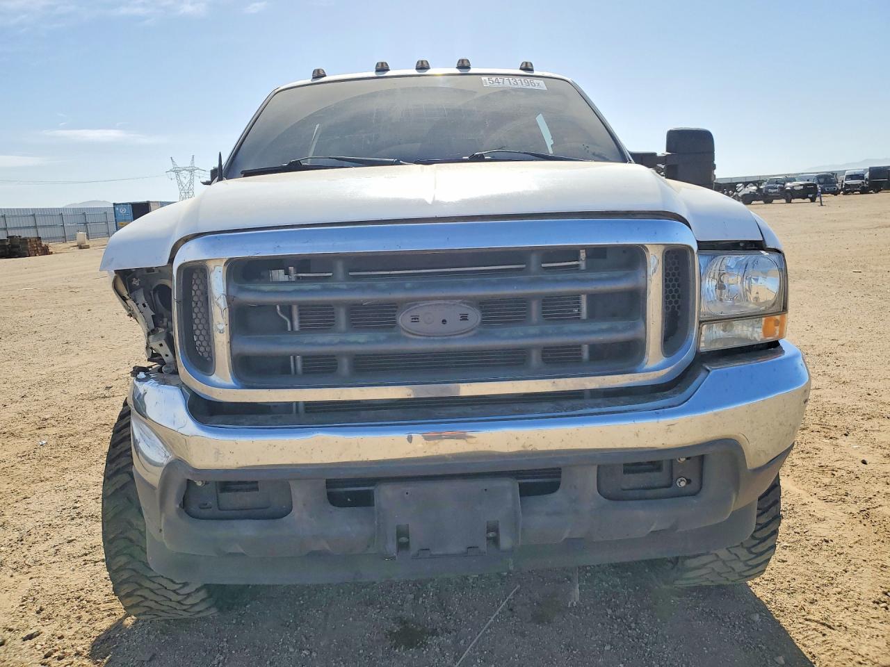 2001 Ford F350 Srw Super Duty White vin: 1FTSW31F01EA42247