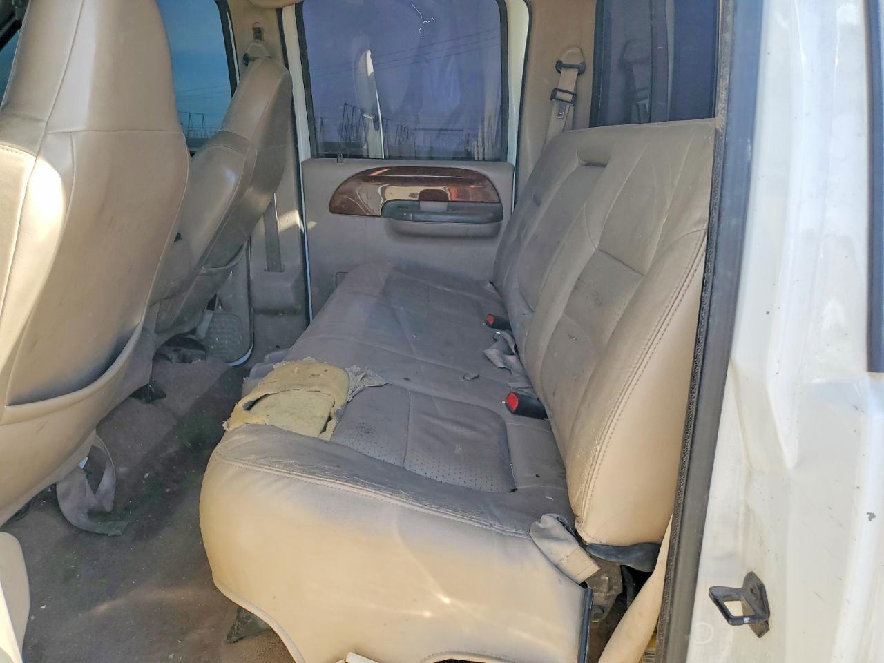 2001 Ford F350 Srw Super Duty White vin: 1FTSW31F01EA42247